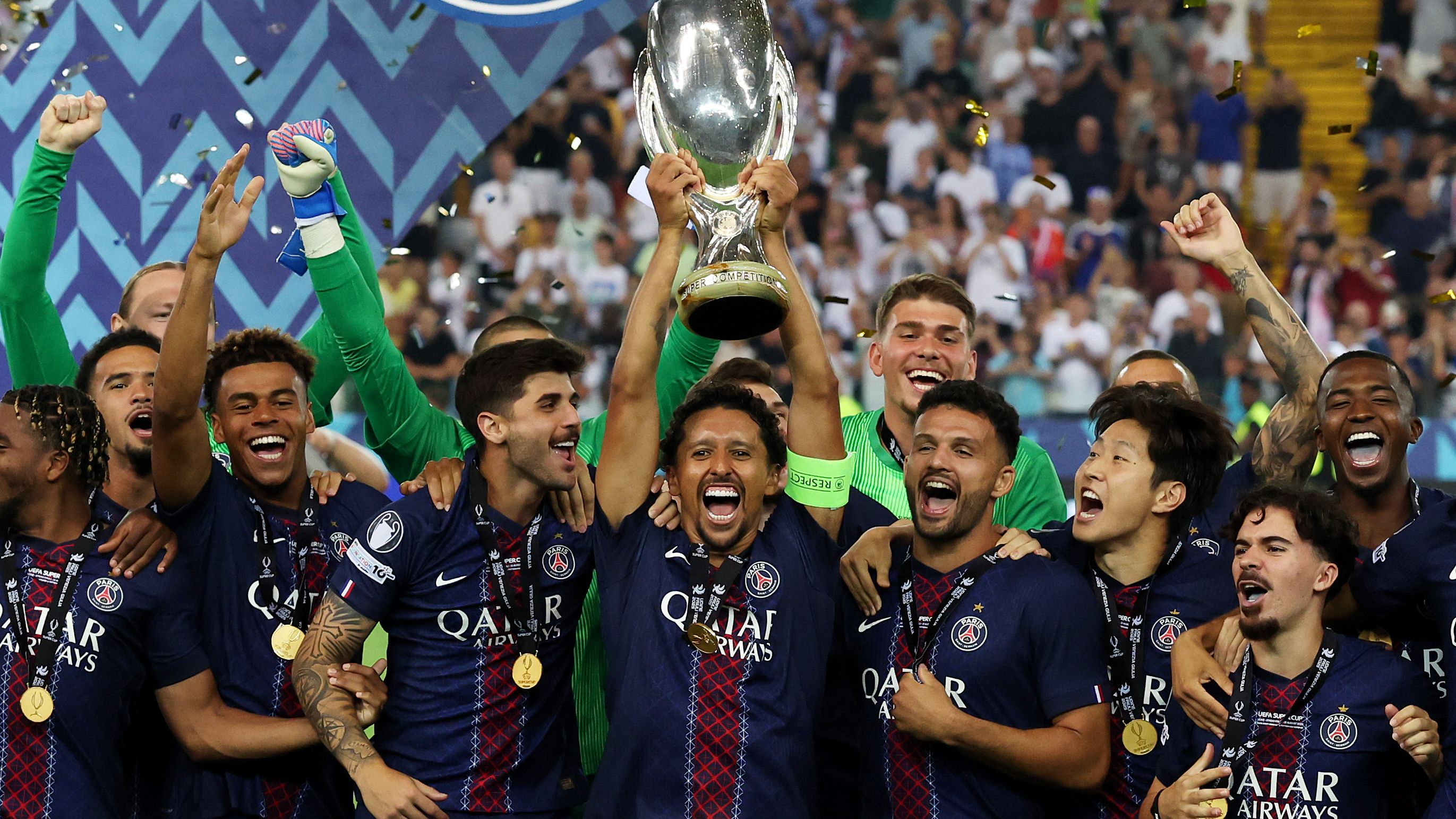'It's dangerous to invite PSG like that!' - Marquinhos explains Tottenham's big mistake in Super Cup as captain hails PSG's 'mental' strength in comeback win