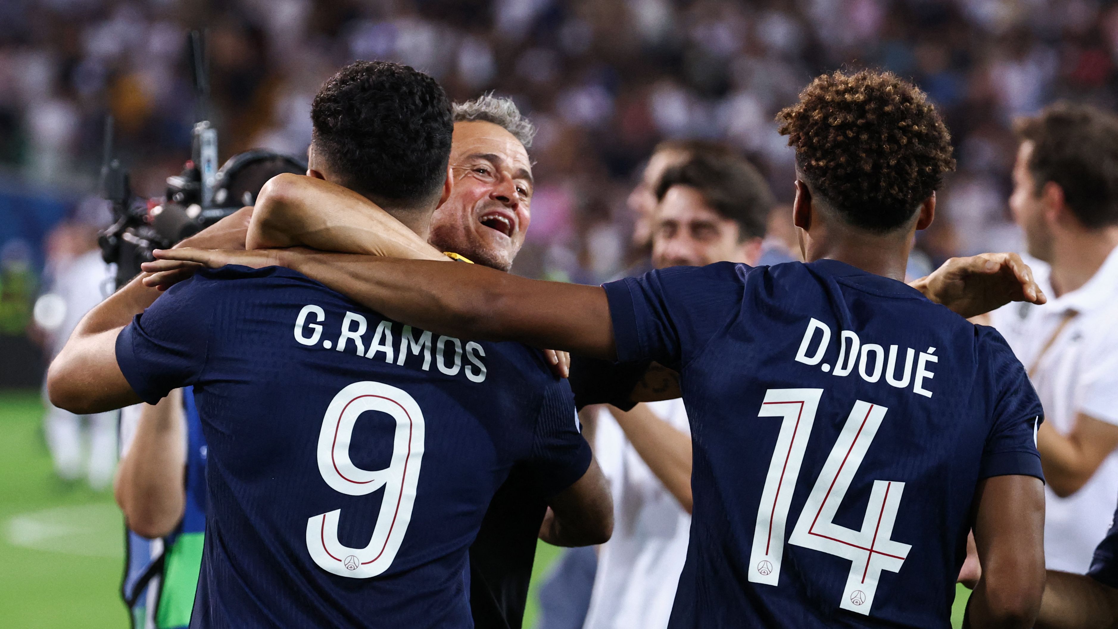 Goncalo Ramos says he's staying at PSG after UEFA Super Cup heroics despite Newcastle and Saudi Arabia interest