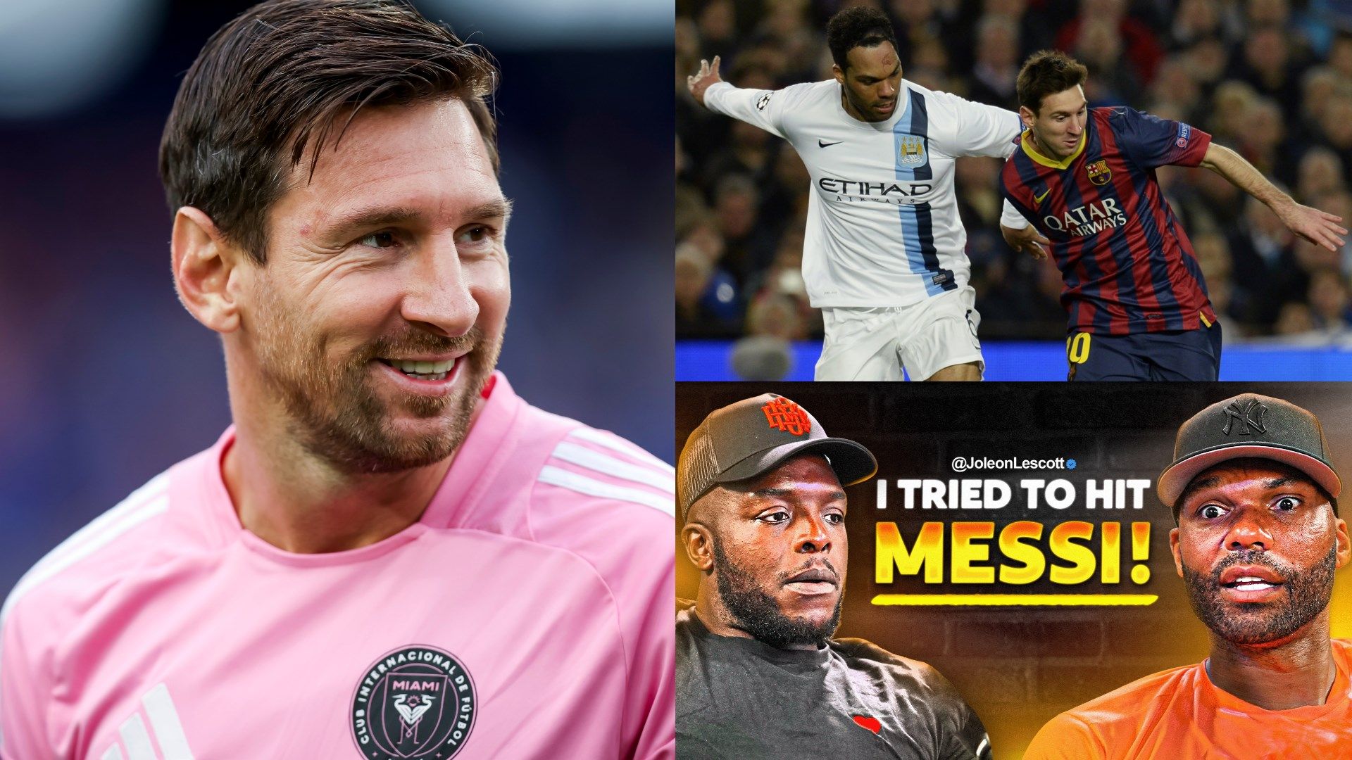 'David Silva on steroids!' - Lionel Messi given top billing ahead of Cristiano Ronaldo as Joleon Lescott reveals how attempt to smash Barcelona legend backfired spectacularly