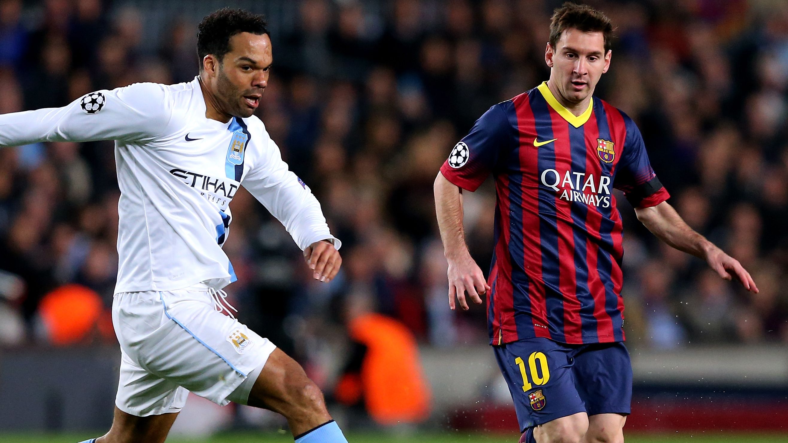 'David Silva on steroids!' - Lionel Messi given top billing ahead of Cristiano Ronaldo as Joleon Lescott reveals how attempt to smash Barcelona legend backfired spectacularly
