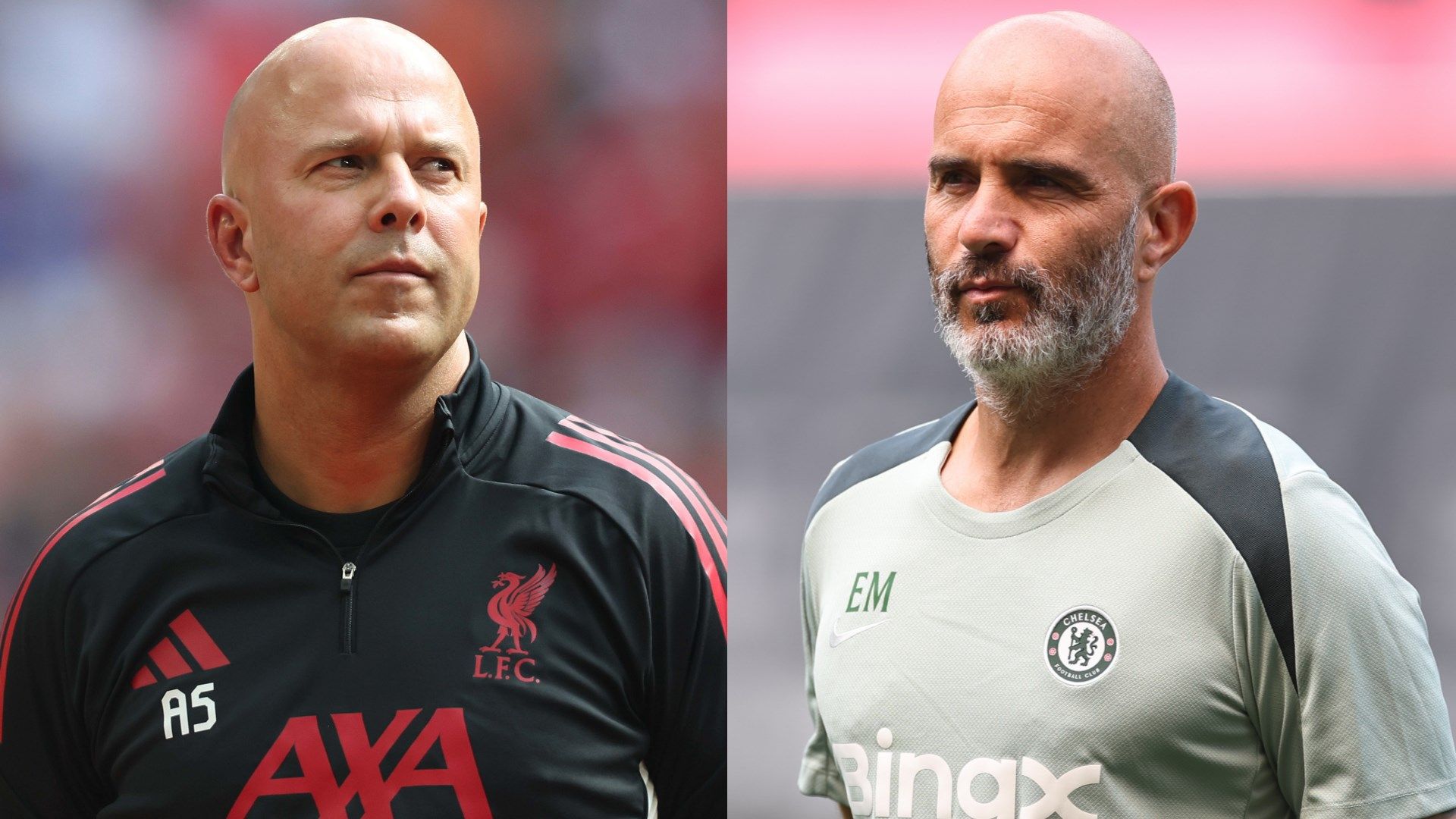 Arne Slot names Chelsea as top contender to challenge Liverpool in Premier League title race - but Enzo Maresca downplays Dutchman's 'games'