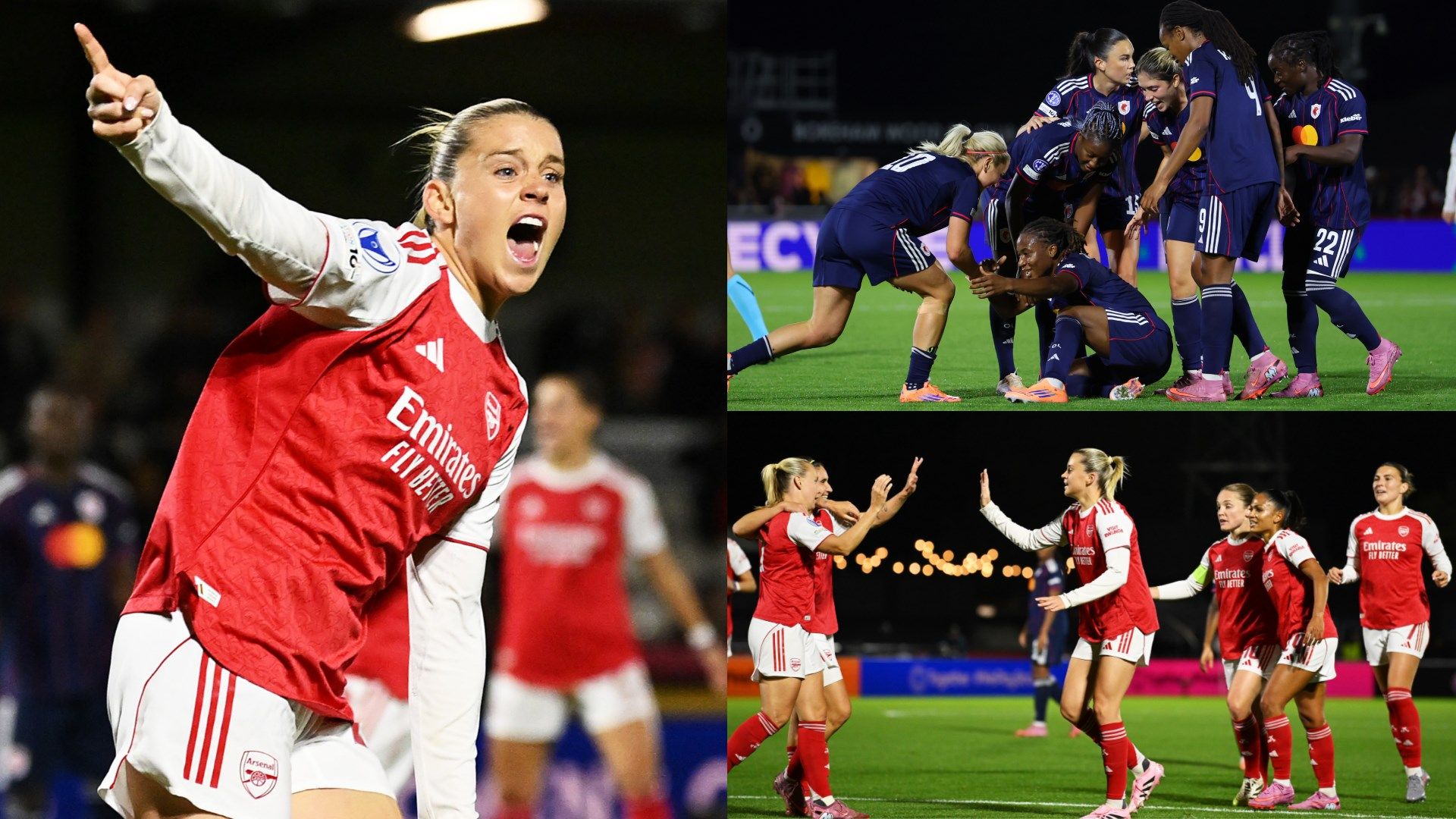 Arsenal women's player ratings vs Lyon: Alessia Russo's opener counts for nothing! Gunners fail to capitalise on fast start as Champions League title defence begins with defeat and winless run goes on