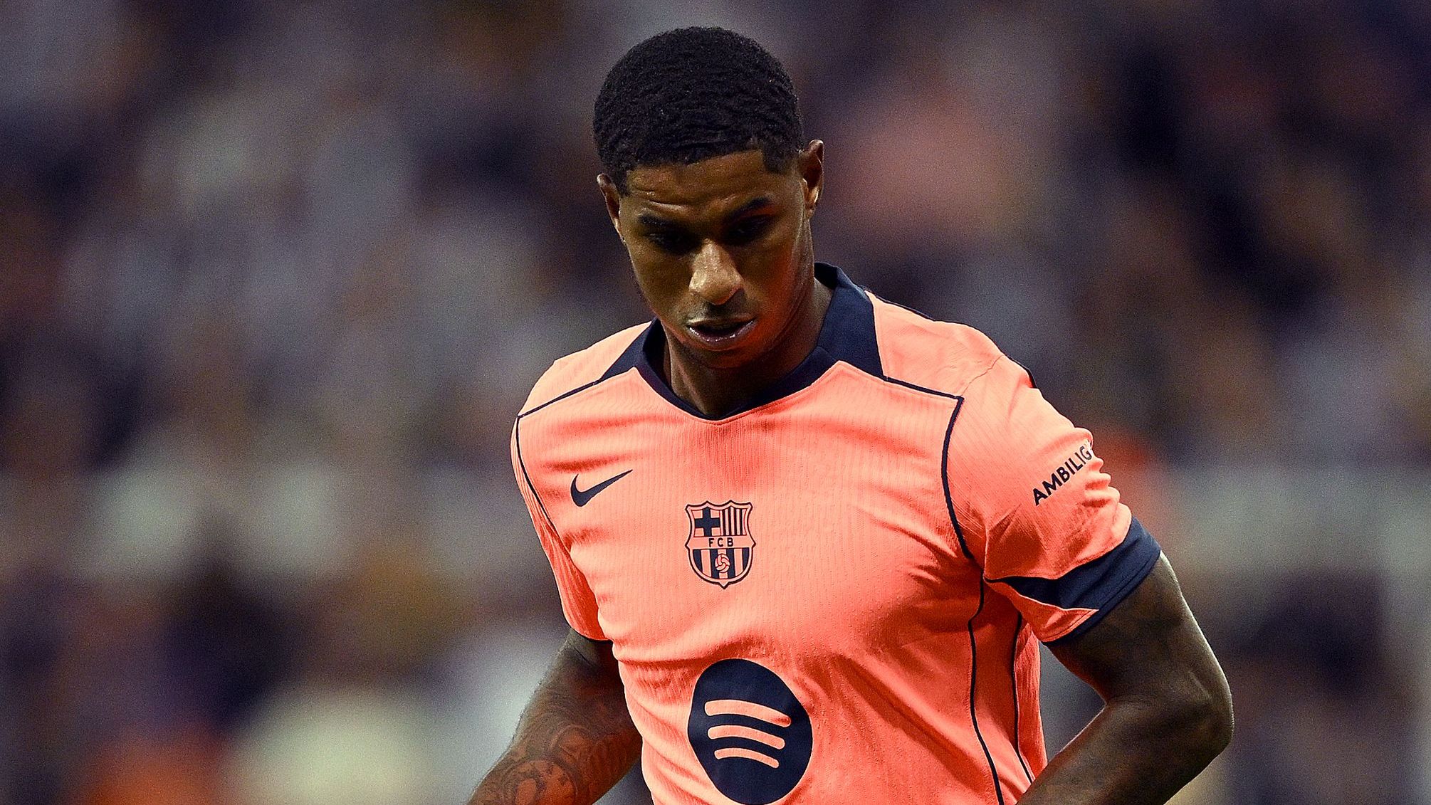 Marcus Rashford sets ambitious goal target at Barcelona after making bright start to life with Hansi Flick's side after Man Utd move