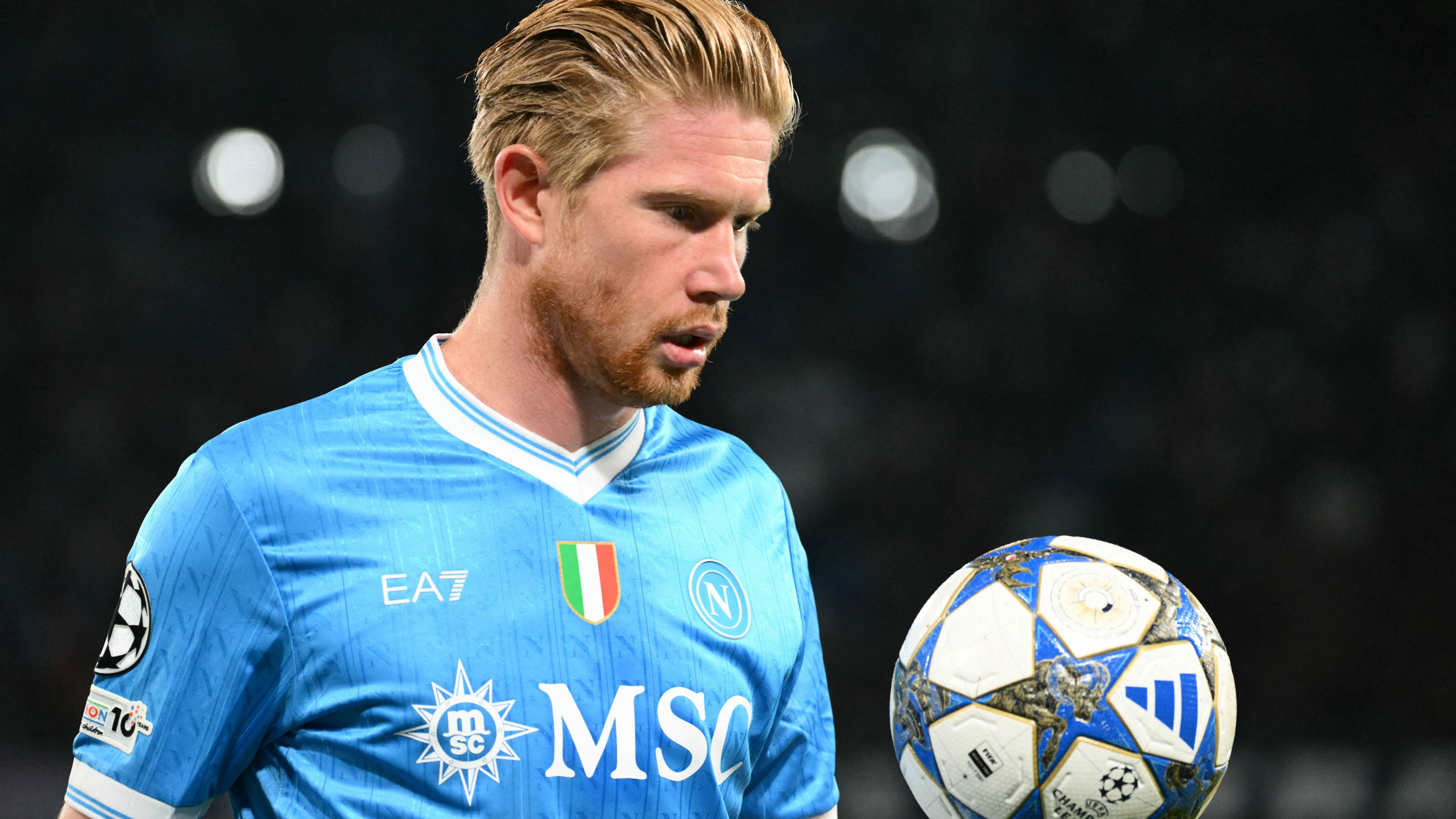 Antonio Conte still trying to 'implement things' to bring best out of Kevin De Bruyne & Scott McTominay after ex-Man City star sets up Rasmus Hojlund double in Champions League win