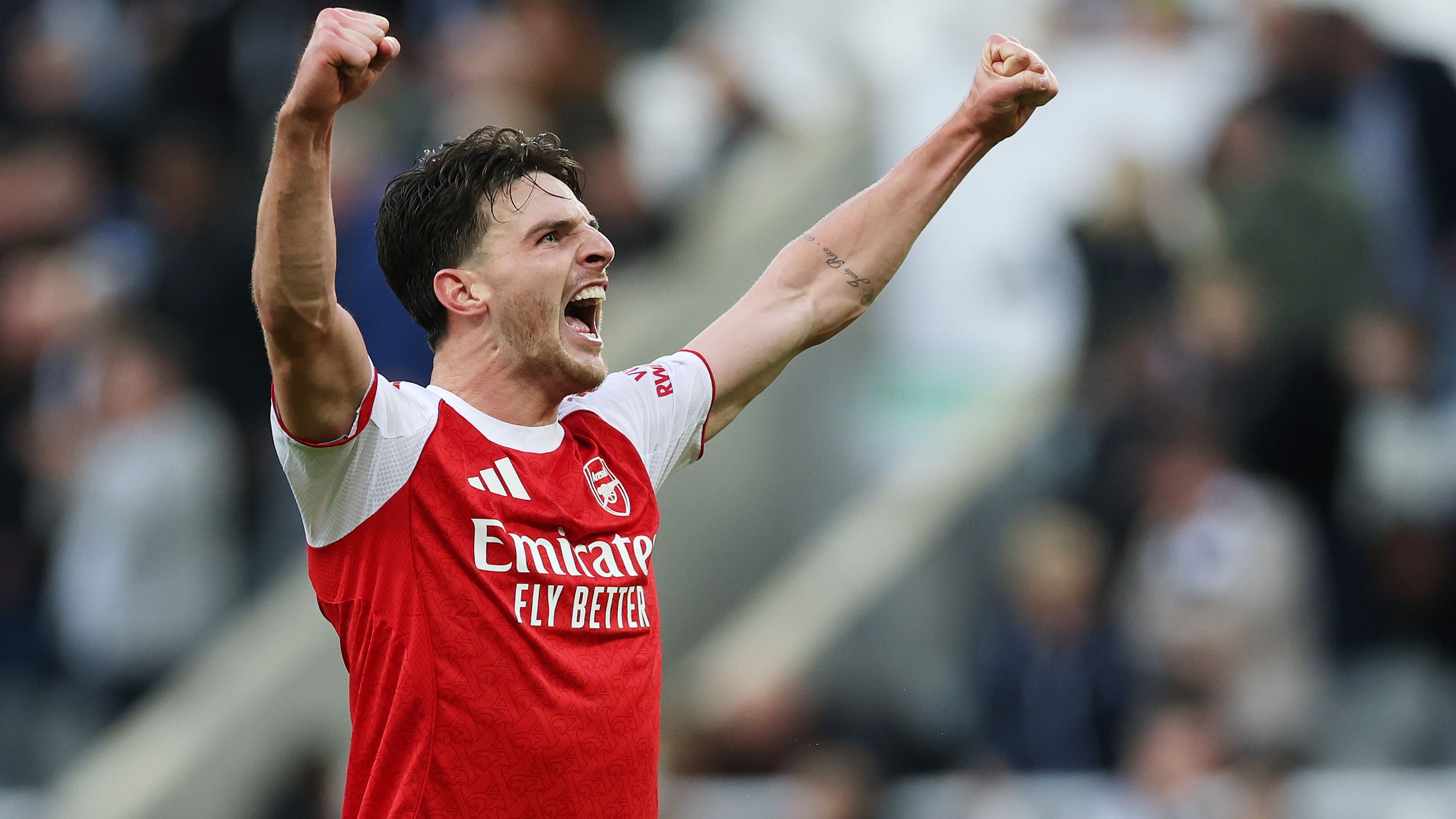 Recognition from the best! Arsenal star Declan Rice reveals DMs from David Beckham & England legends after double free-kick heroics against Real Madrid