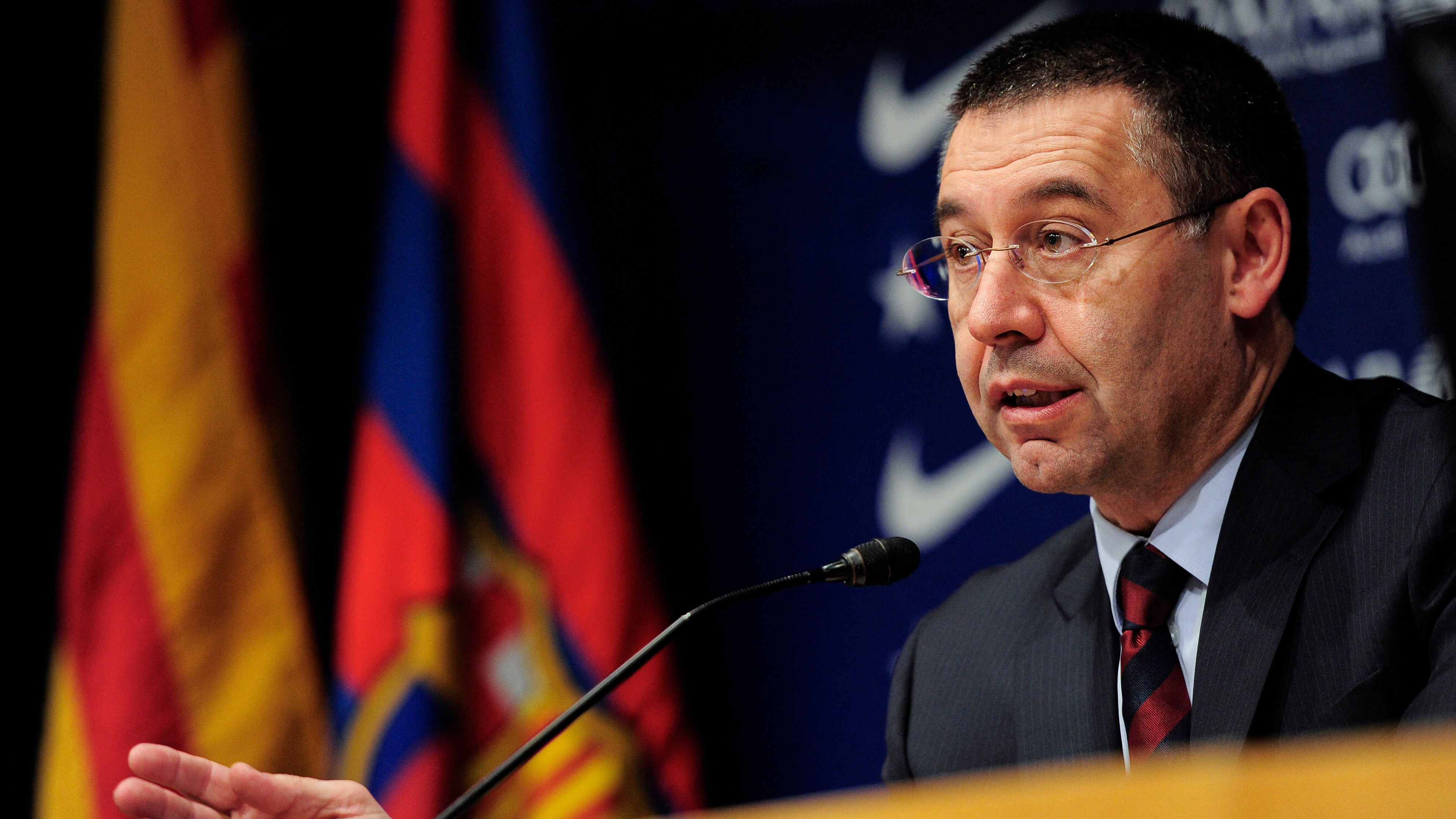 Ex-Barcelona president to be charged over alleged €30m in commissions paid for transfers including Neymar and Antoine Griezmann following complaint by Joan Laporta