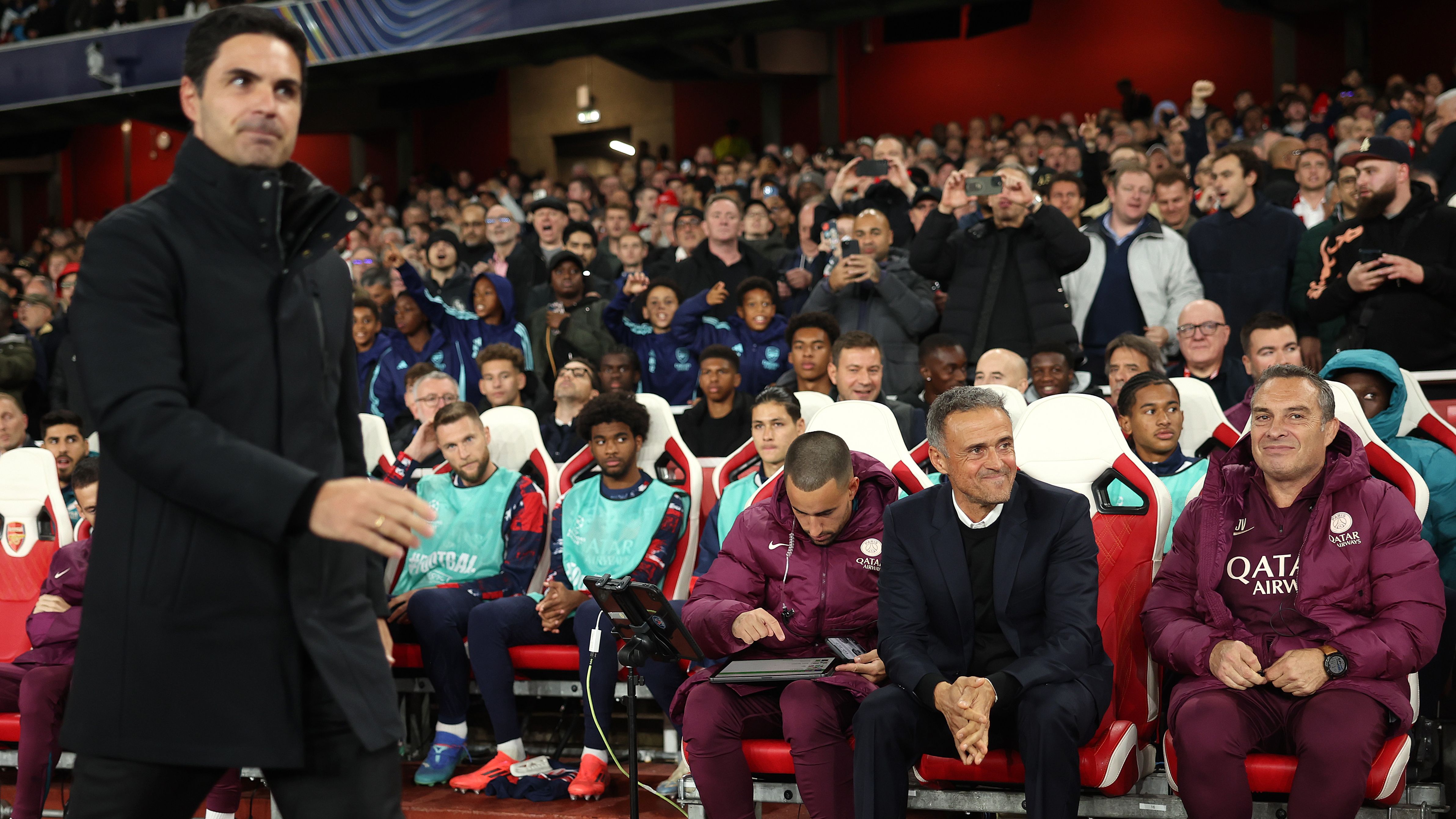Arsenal urged to follow PSG example as club legend tells Mikel Arteta to take tips from Luis Enrique