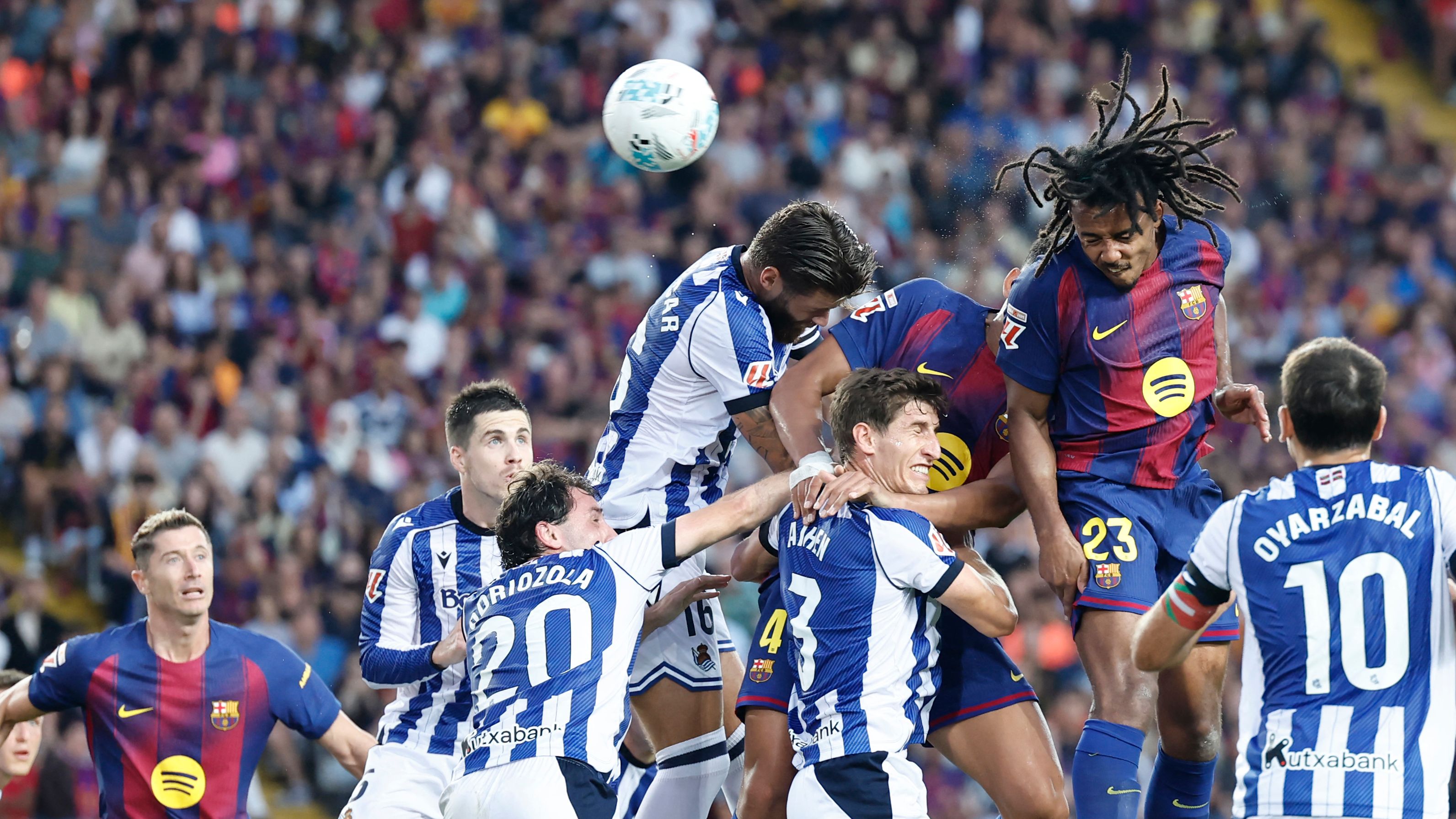 'It's a shame' - Barcelona get lucky as referee admits crucial 'mistake' before La Liga champions' goal in Real Sociedad win