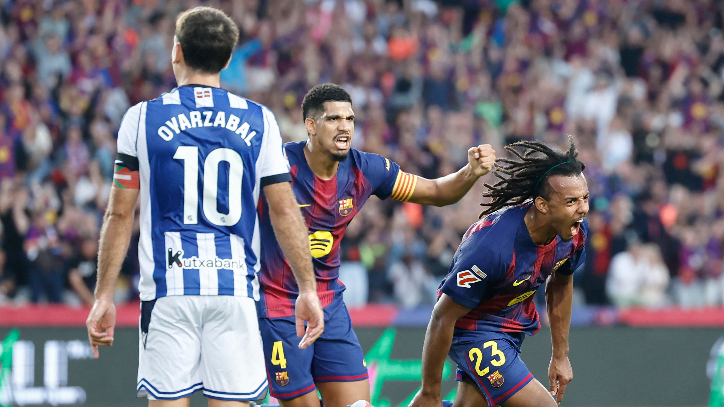 'It's a shame' - Barcelona get lucky as referee admits crucial 'mistake' before La Liga champions' goal in Real Sociedad win