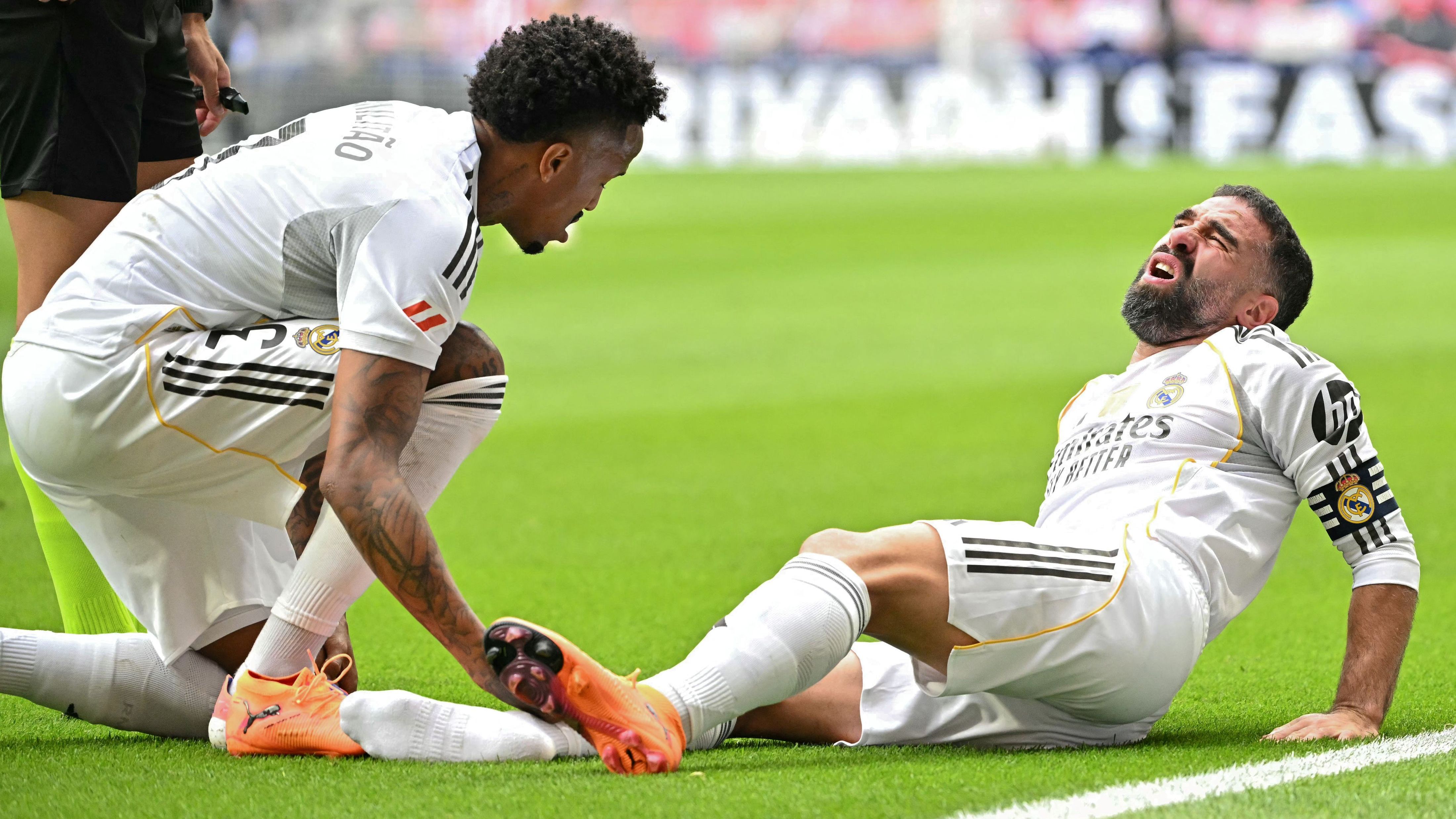 Real Madrid facing fresh disaster with no fit right-backs for at least one month following Dani Carvajal injury