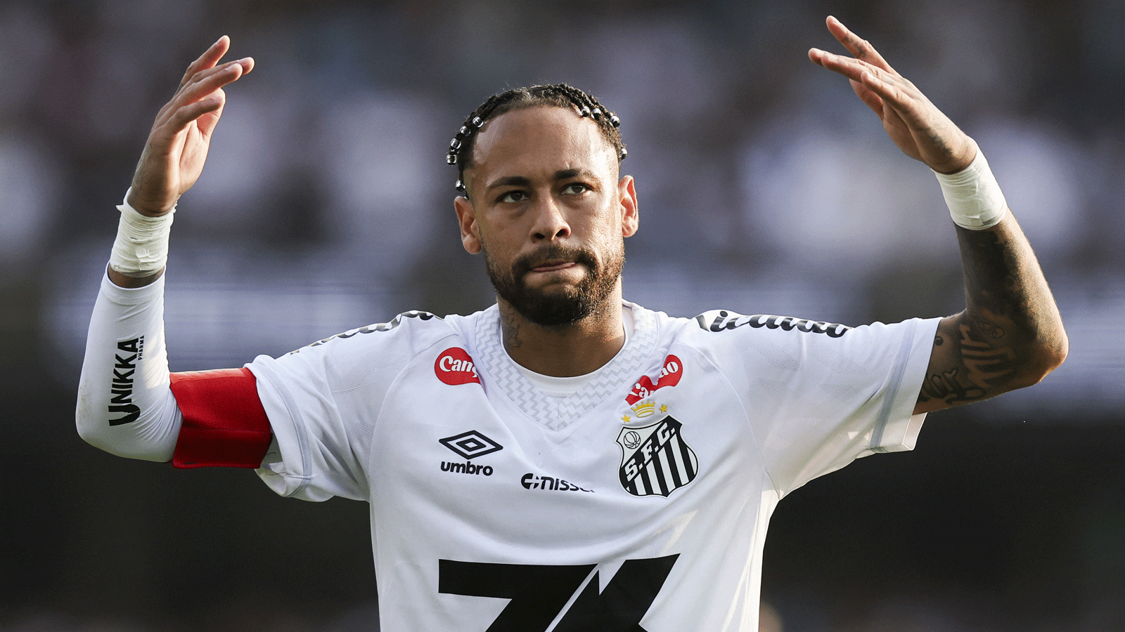 Neymar responds after being accused of being 'hooked on whiskey' and late-night gaming sessions following return to Santos