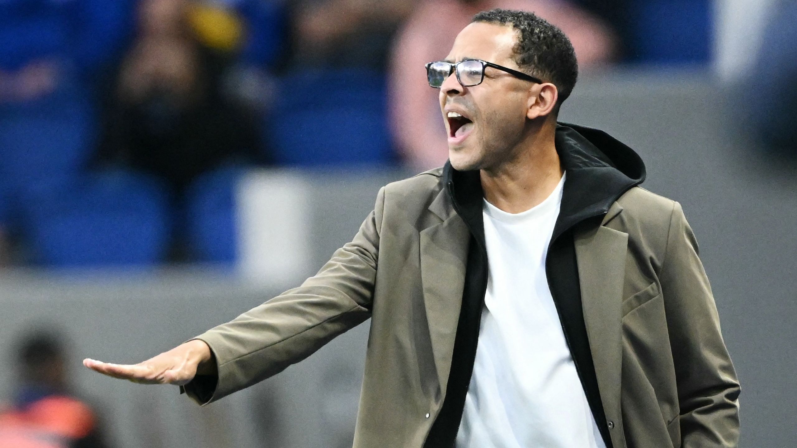 'He was kocked out' - Liam Rosenior left 'particularly angry' at referee decision after Strasbourg player's head injury and claims Marseille's Nayef Aguerd should have been sent off for Emanuel Emegha foul