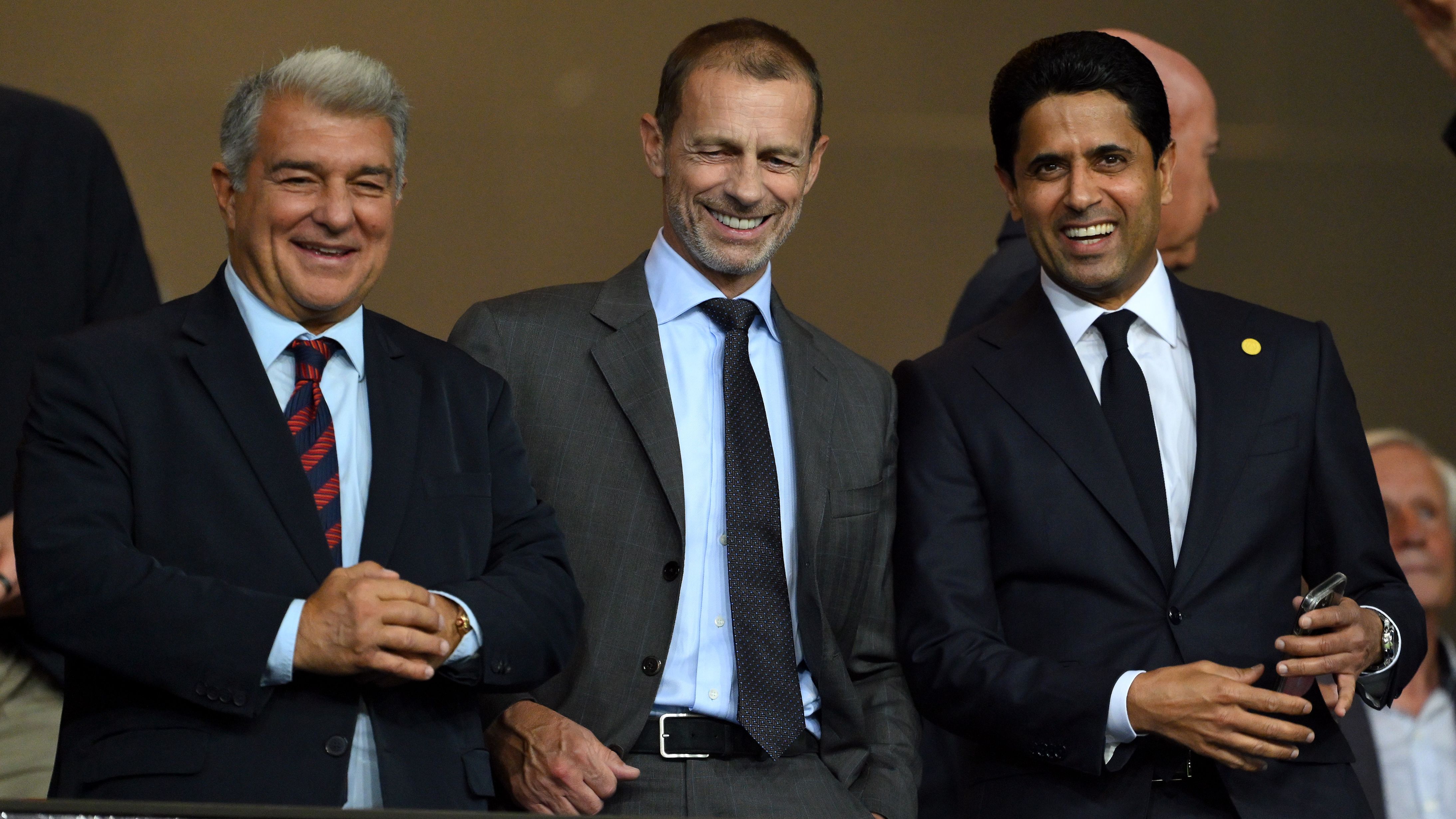 Barcelona looking to 'build bridges' with UEFA and PSG president Nasser Al-Khelaifi after abandoning controversial Super League project