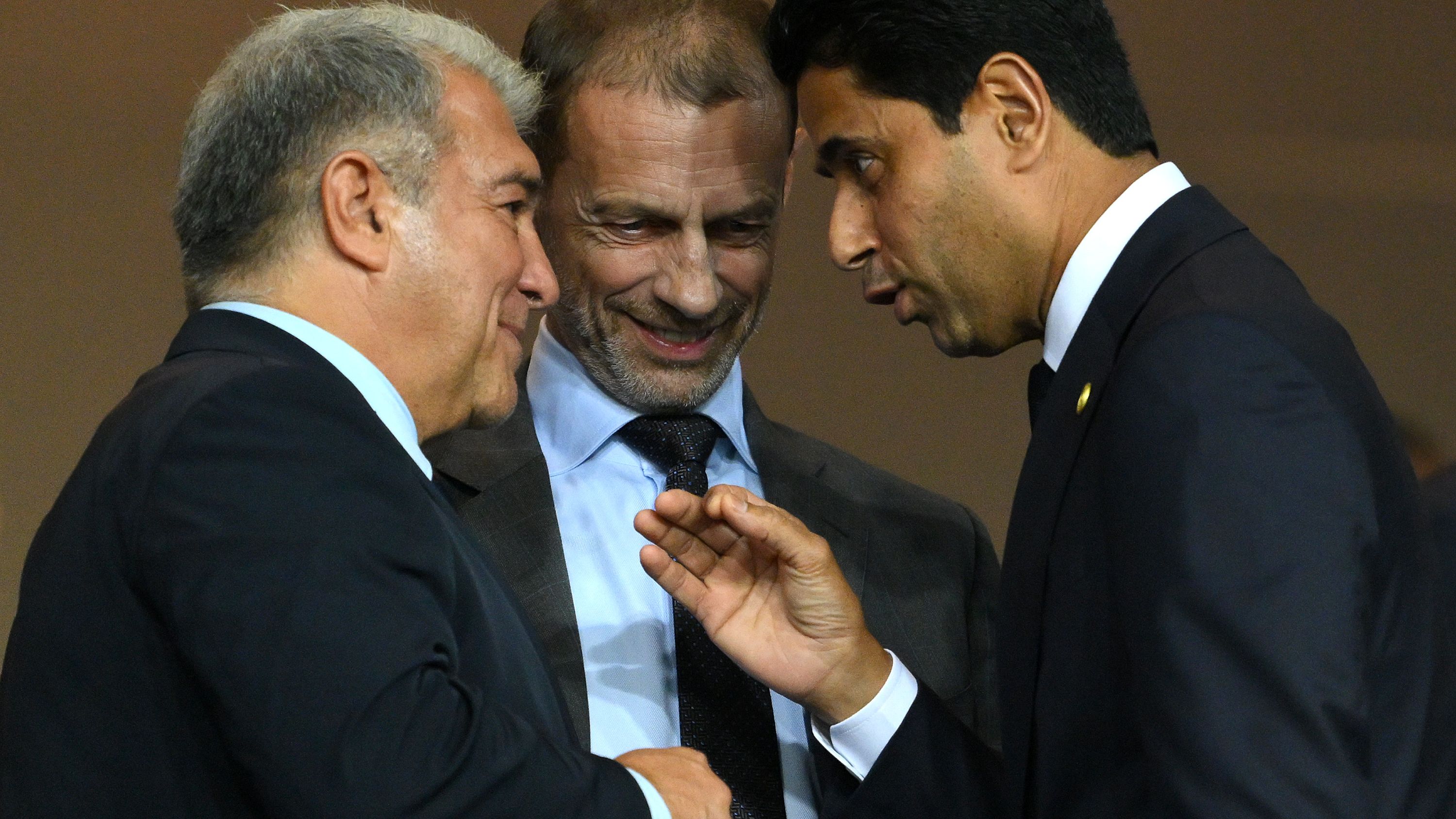 Barcelona looking to 'build bridges' with UEFA and PSG president Nasser Al-Khelaifi after abandoning controversial Super League project