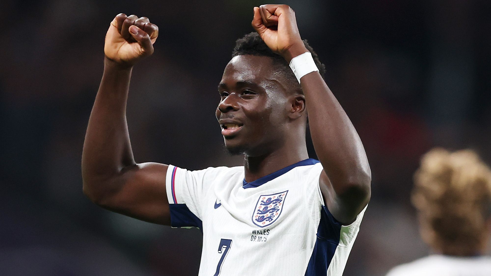Bukayo Saka makes history with England goal against Wales as Arsenal star becomes club's top scorer for Three Lions
