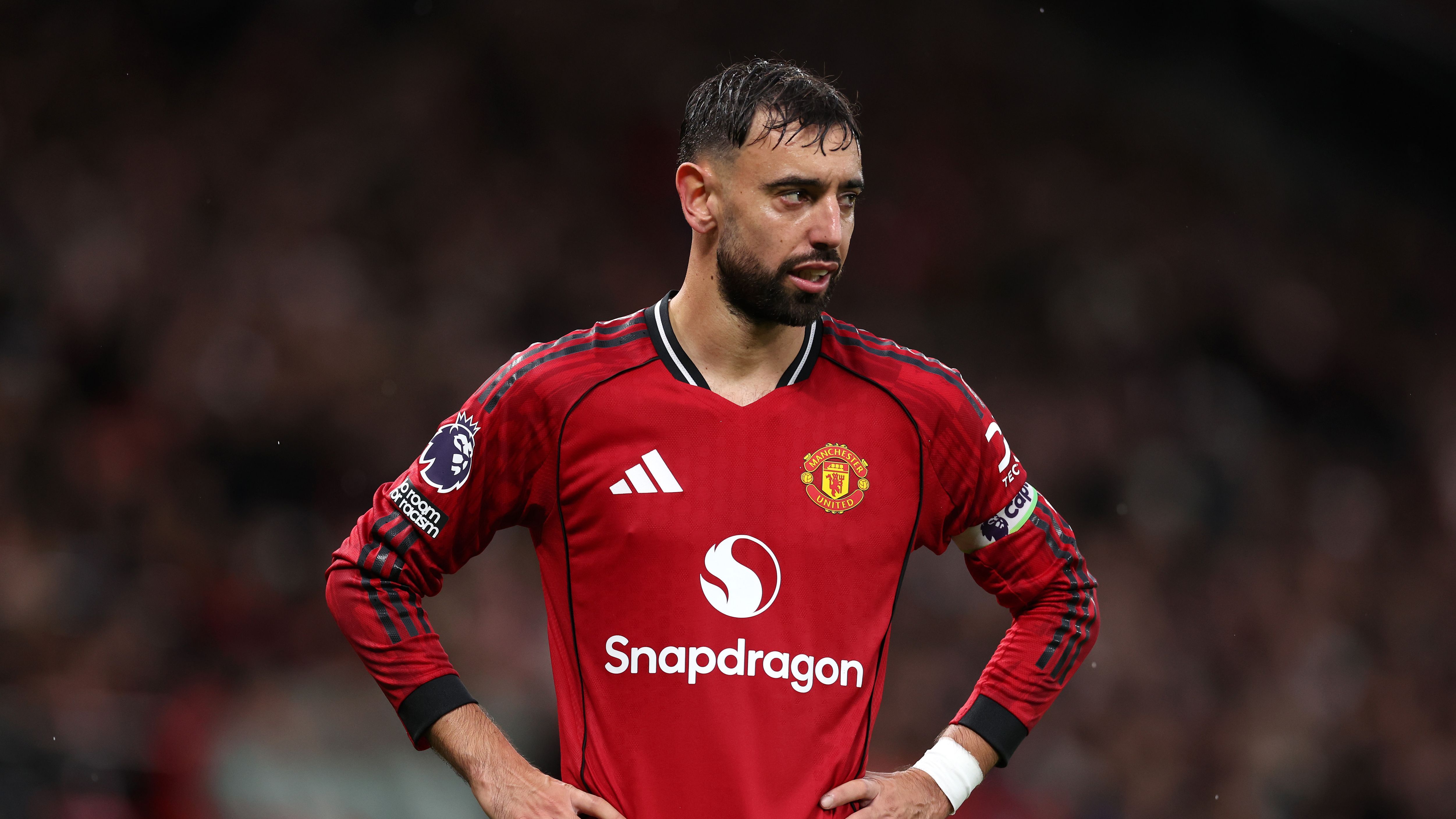 Bruno Fernandes admits love of Man Utd led to him turning down £100m Saudi move last summer but suggests he does not know whether future lies at Old Trafford