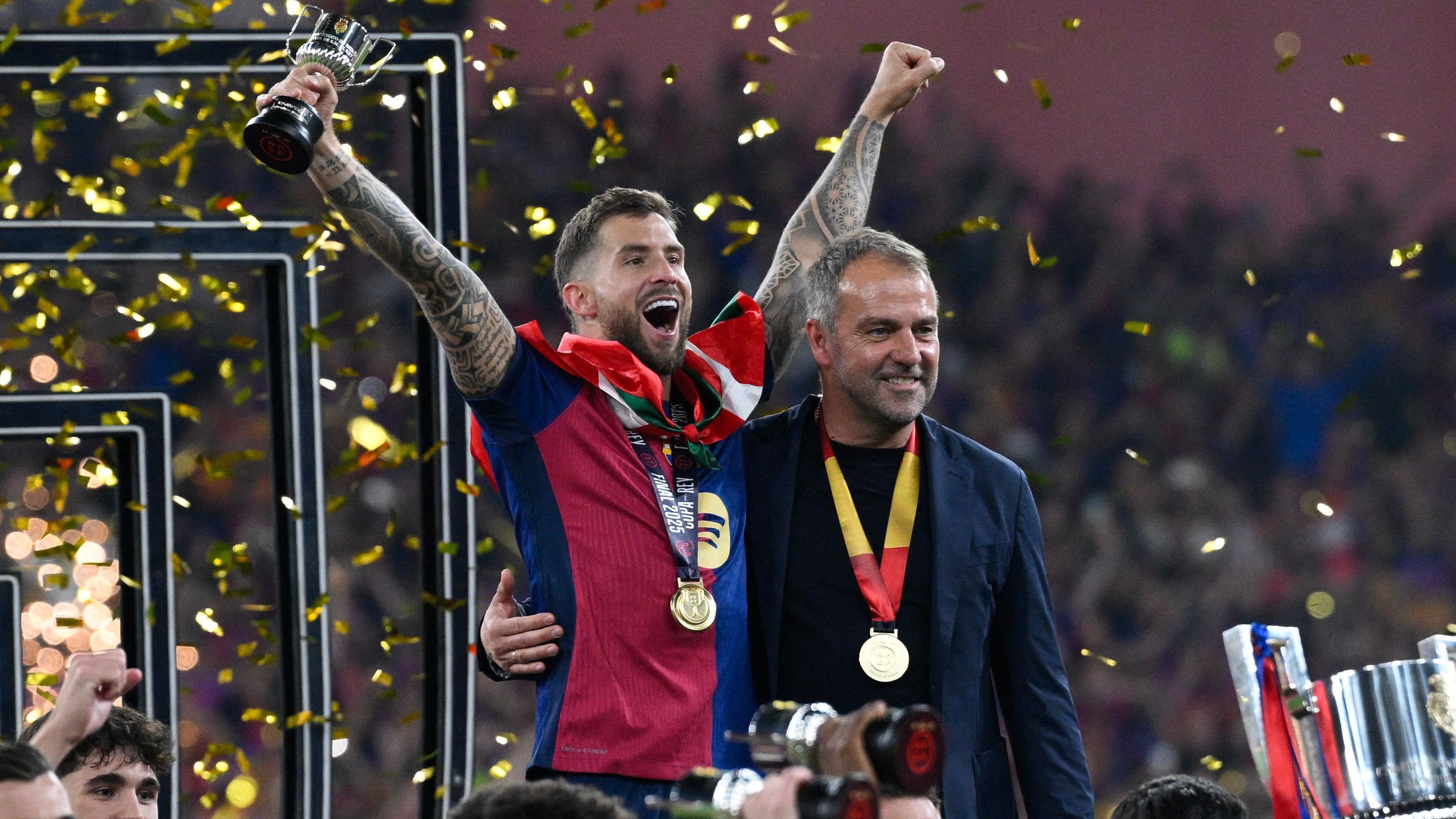 Ex-Barcelona defender 'didn't even dare' tell Hansi Flick he was leaving for Saudi Pro League due to 'exceptional' relationship with German coach