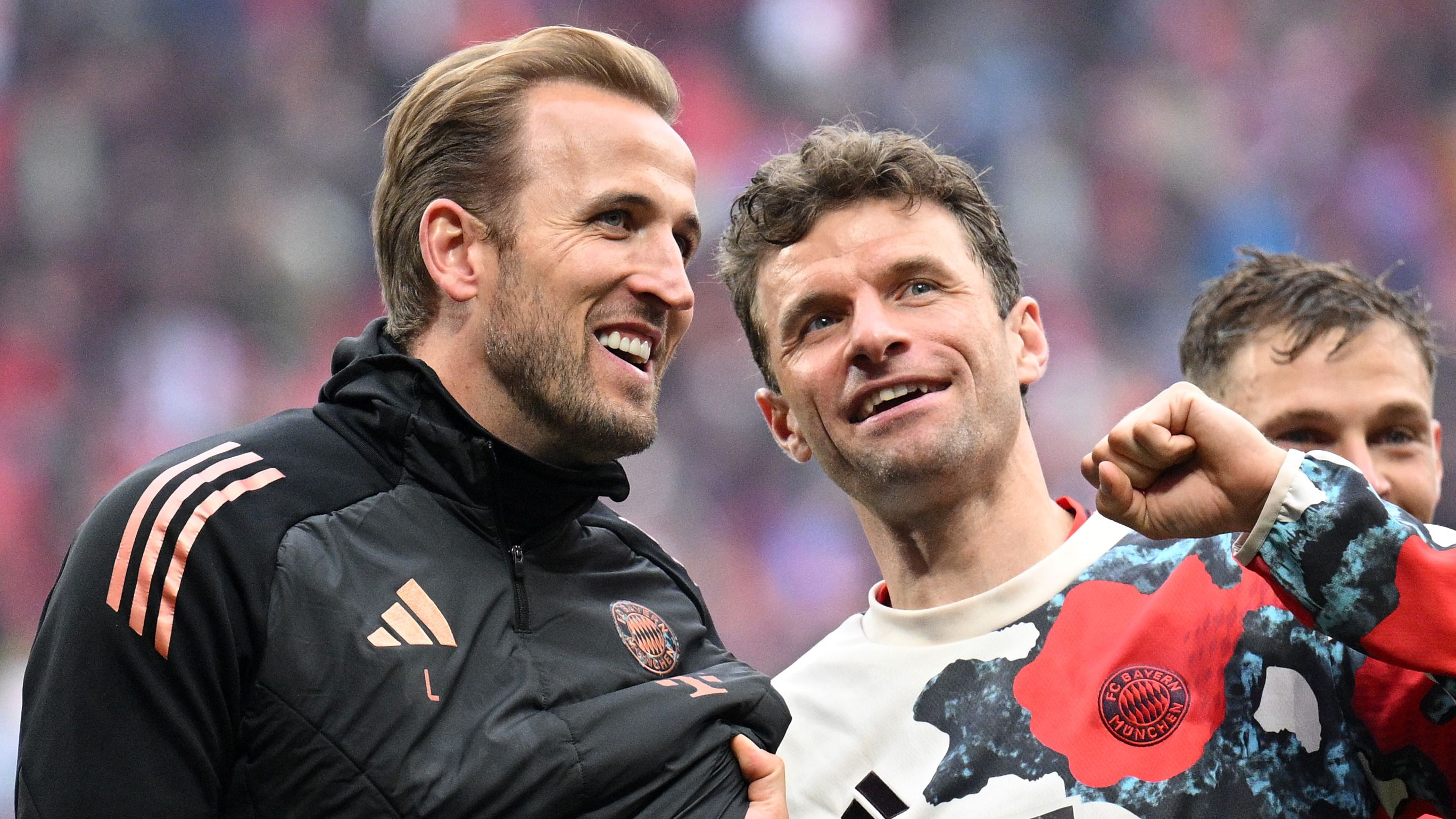 Harry Kane more than just a goal machine at Bayern Munich as Thomas Muller refuses to get into goal race against striker with 'brutal individual class'