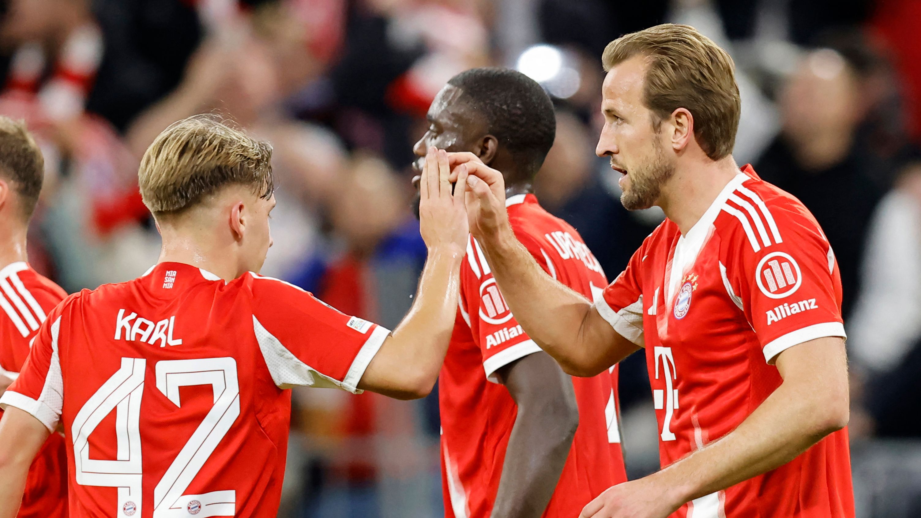 Chelsea, Arsenal and Man City send scouts to watch Bayern Munich wonderkid star for Harry Kane's side