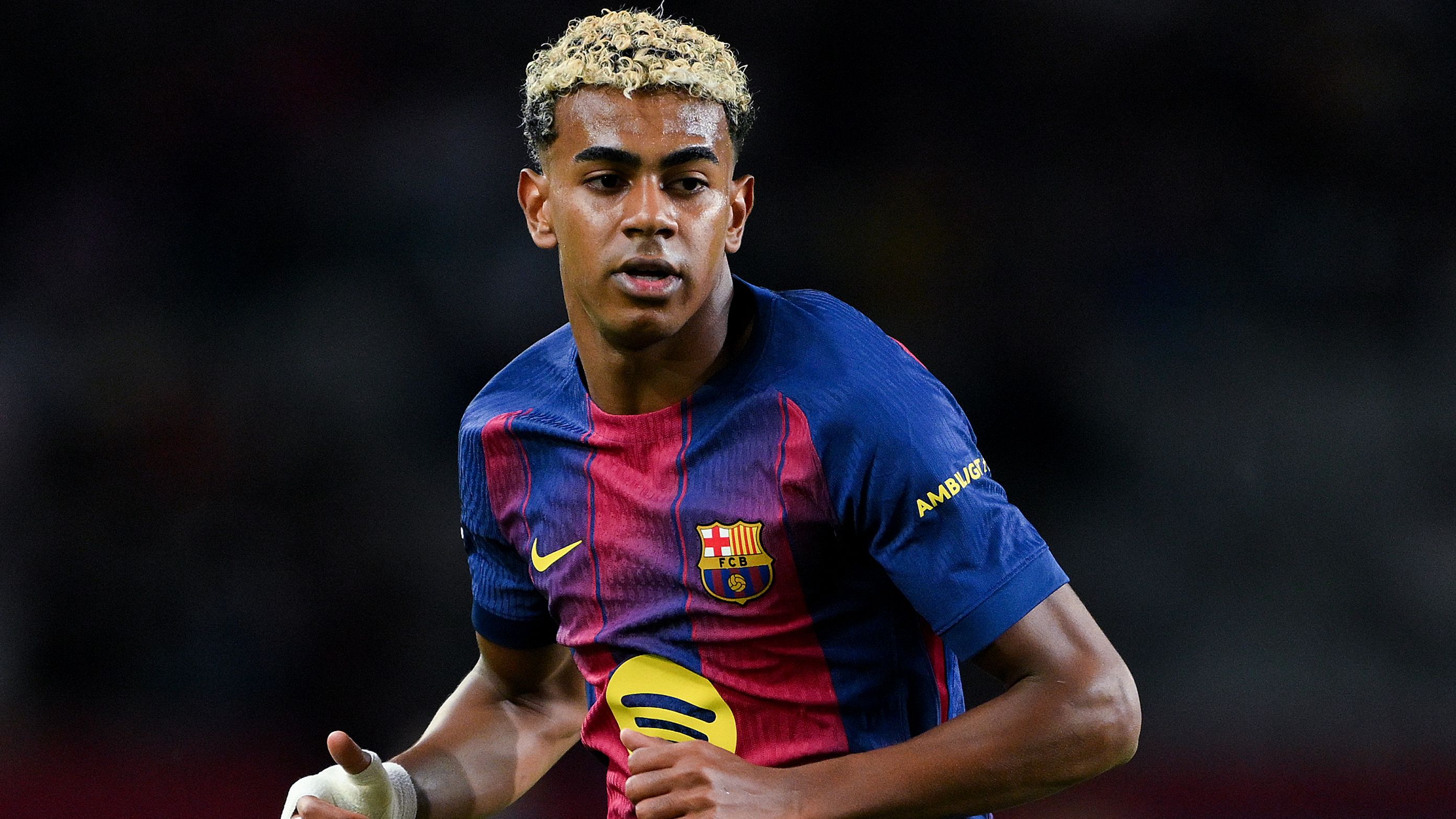 VIDEO: Lamine Yamal tells YouTuber to 'go to sleep' in wild celebration after Barcelona wonderkid guided his team to victory in 'Clasico' in Gerard Pique's Kings League