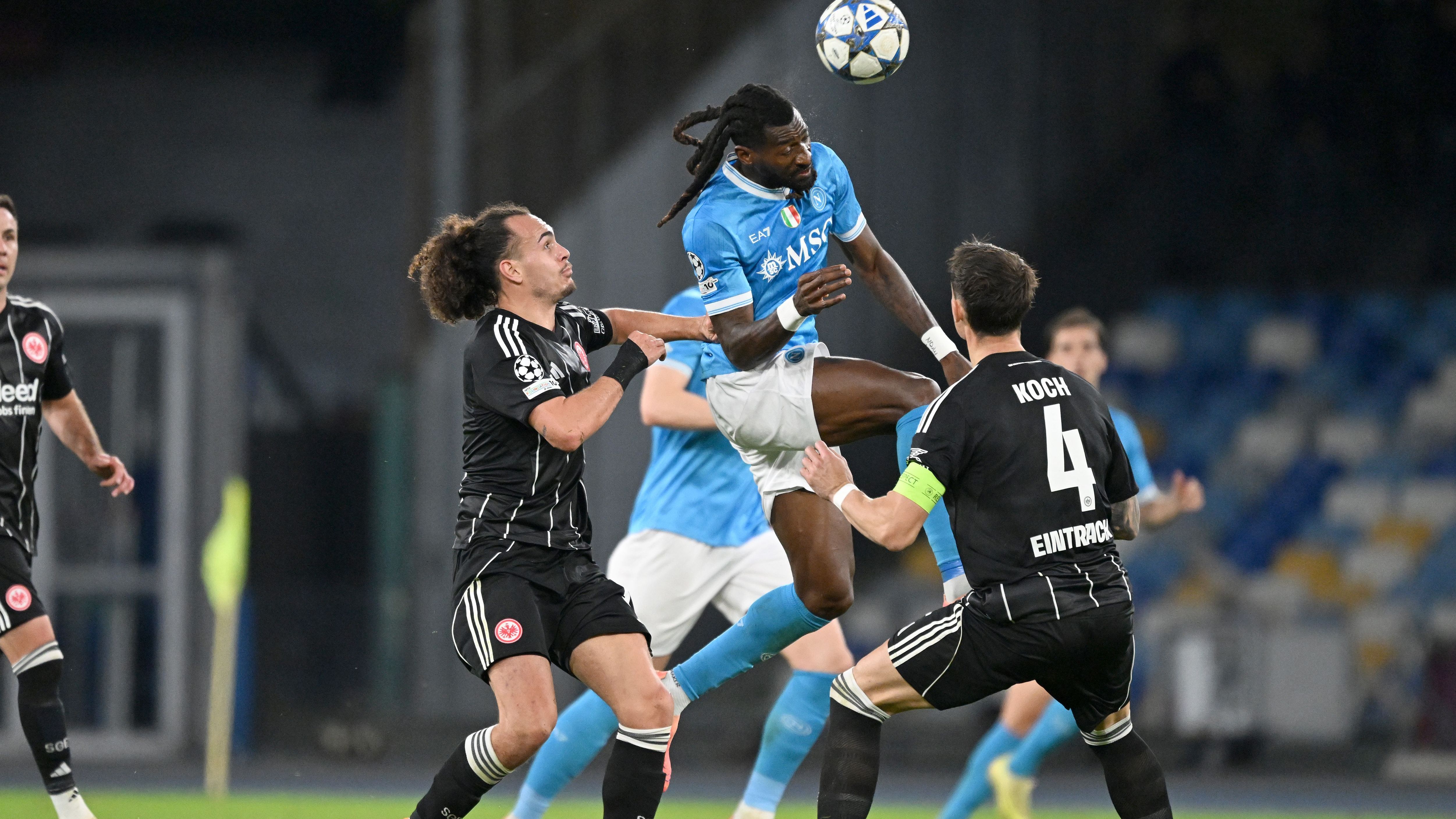'They played the catenaccio system well! - Antonio Conte says Eintracht Frankfurt adopted 'old-fashioned' Italian football in Champions League stalemate with Napoli