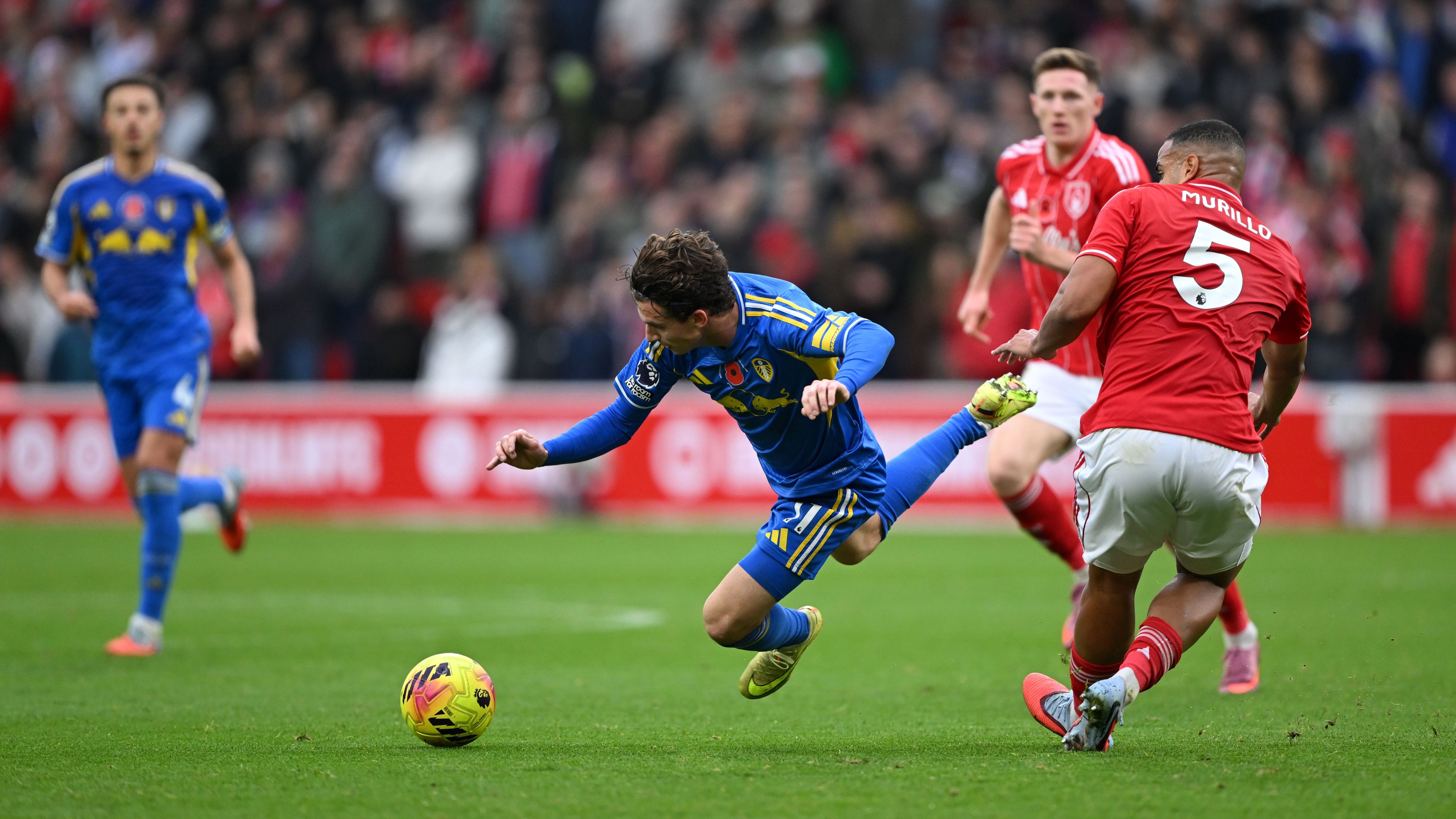 WATCH: USMNT's Brenden Aaronson picks up assist as Leeds United fall 3-1 to Nottingham Forest