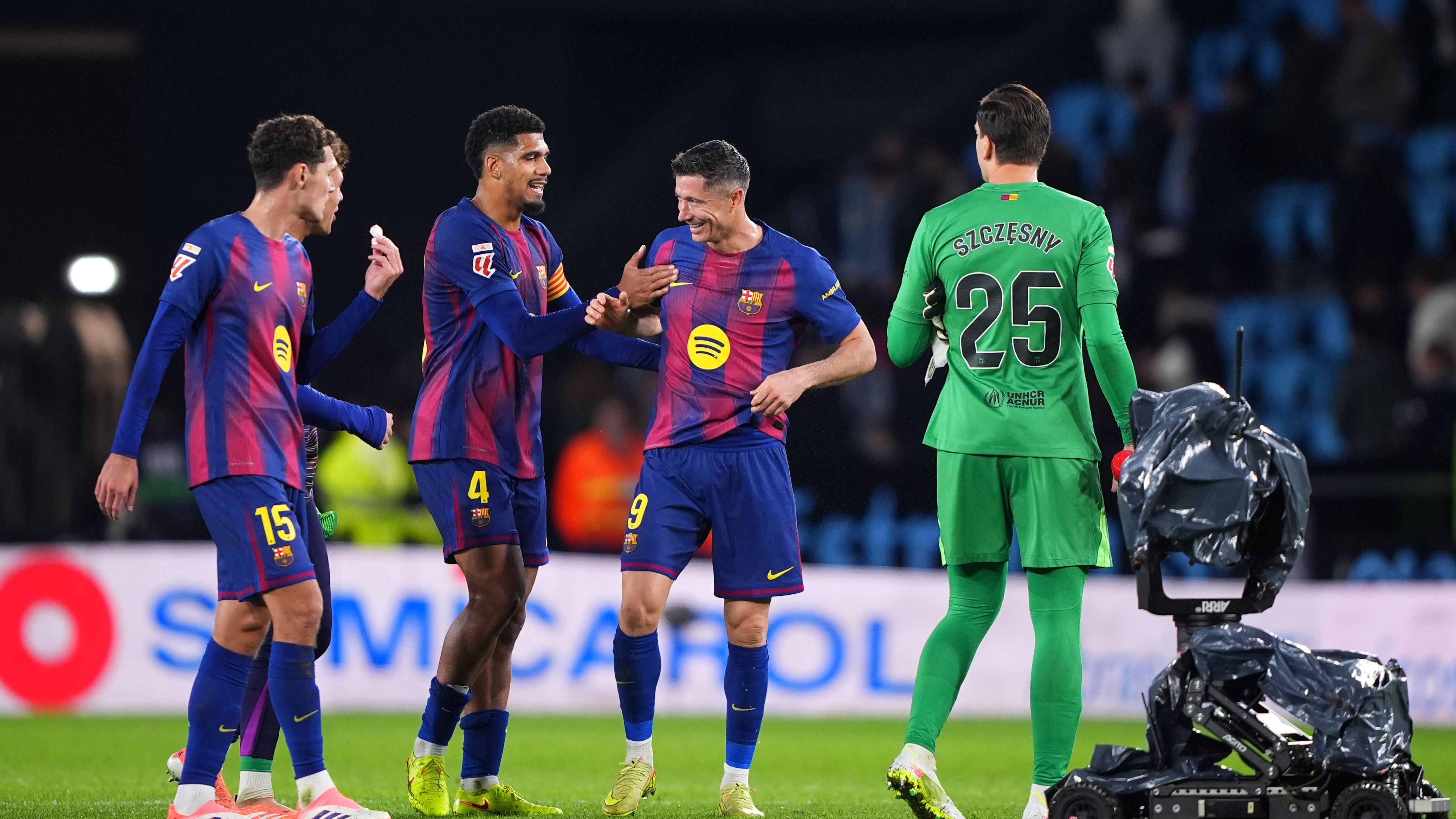 Hansi Flick 'happy' to put pressure on Real Madrid but regrets 'incredible' Frenkie de Jong suspension as Barcelona run rampant against Celta