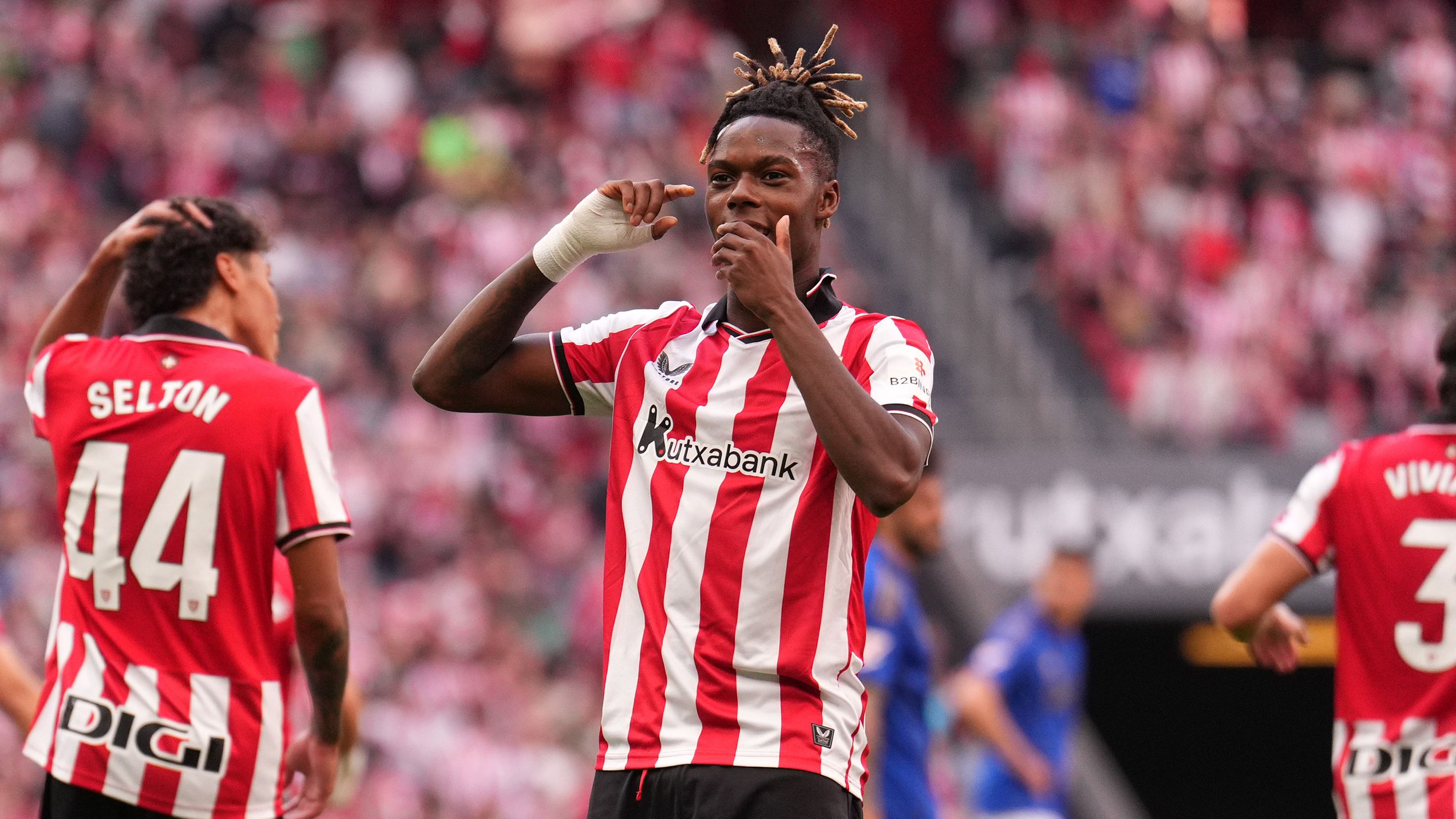 VIDEO: Nico Williams is unbelievable! Athletic Club star beats three defenders ahead of sensational winning goal as ex-Barcelona target ends La Liga drought