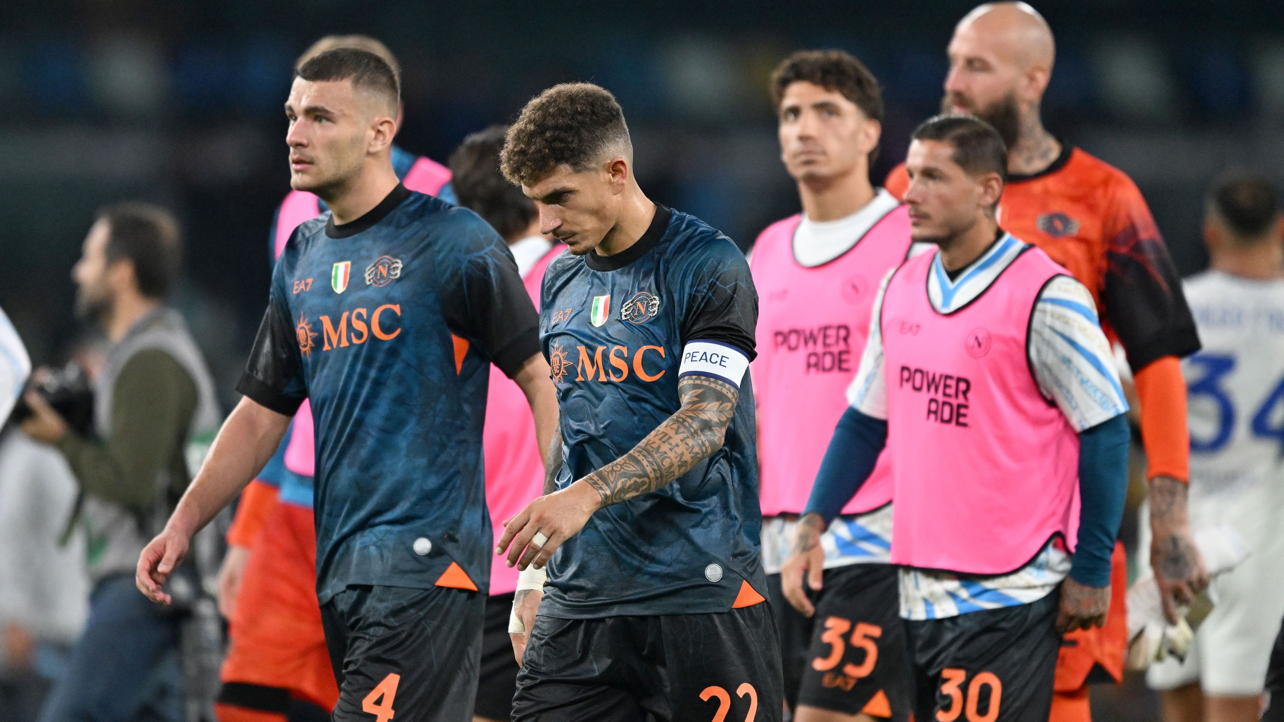 'He's a real man' - Napoli president addresses 'fairy tale' Antonio Conte resignation talks after coach's bombastic rant following latest Serie A defeat