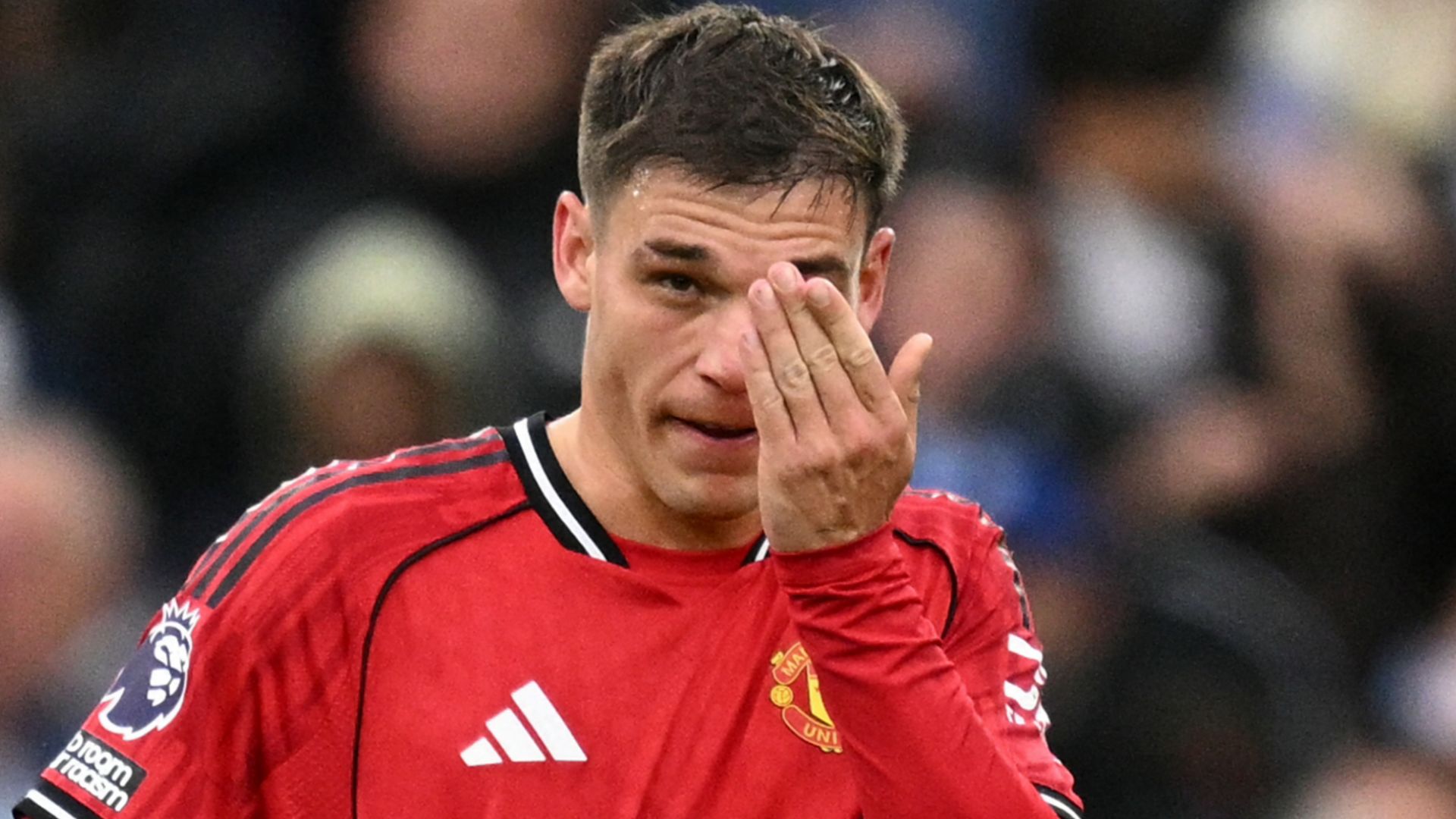 Revealed: Ruben Amorim singled out Manuel Ugarte for BRUTAL criticism in front of whole Man Utd squad after Europa League final defeat to Tottenham