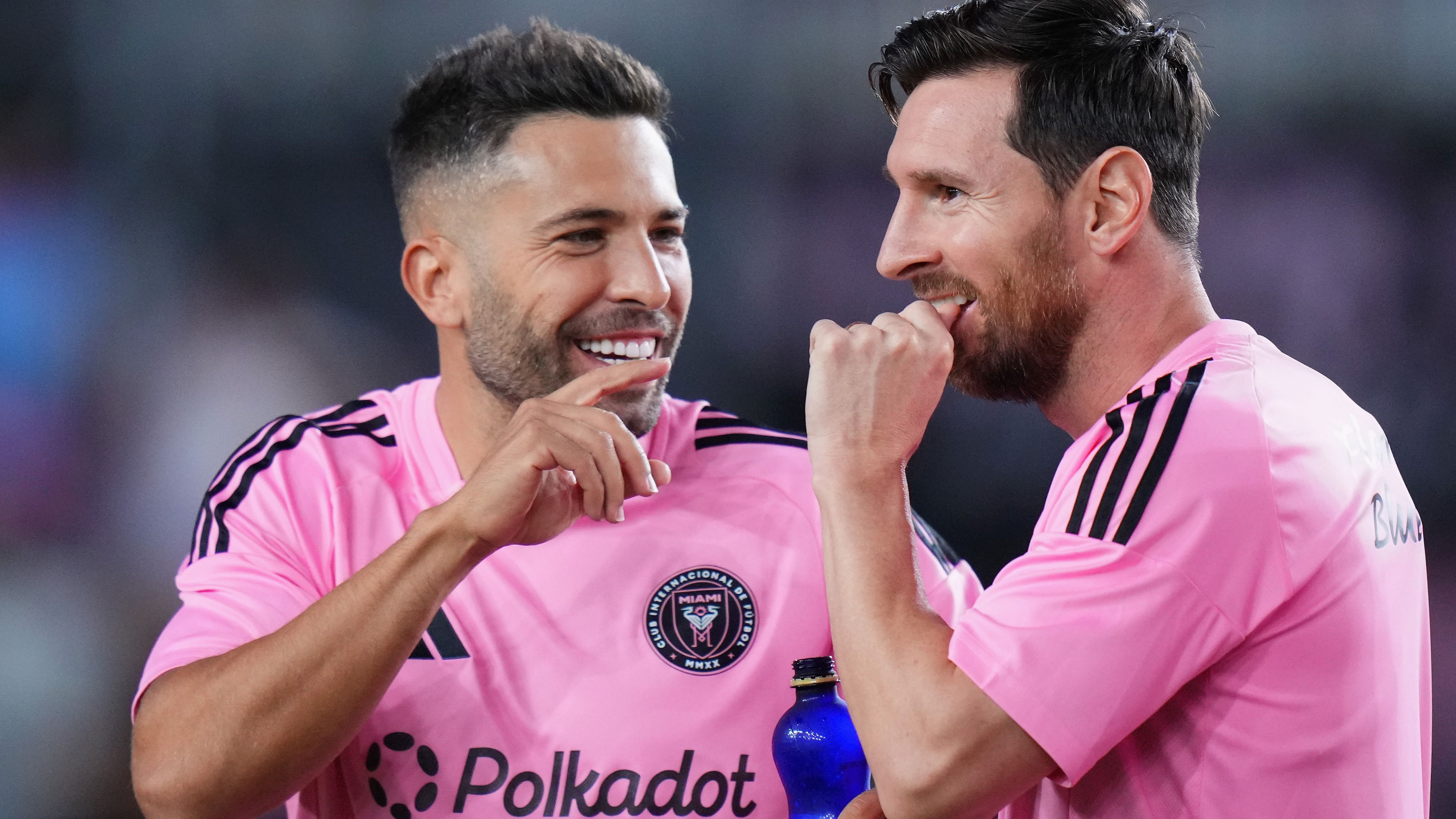 'Very strange' - Lionel Messi rocked by 'out of the blue' Jordi Alba retirement announcement as Inter Miami superstar admits premature end to long-time partnership is a 'shame'