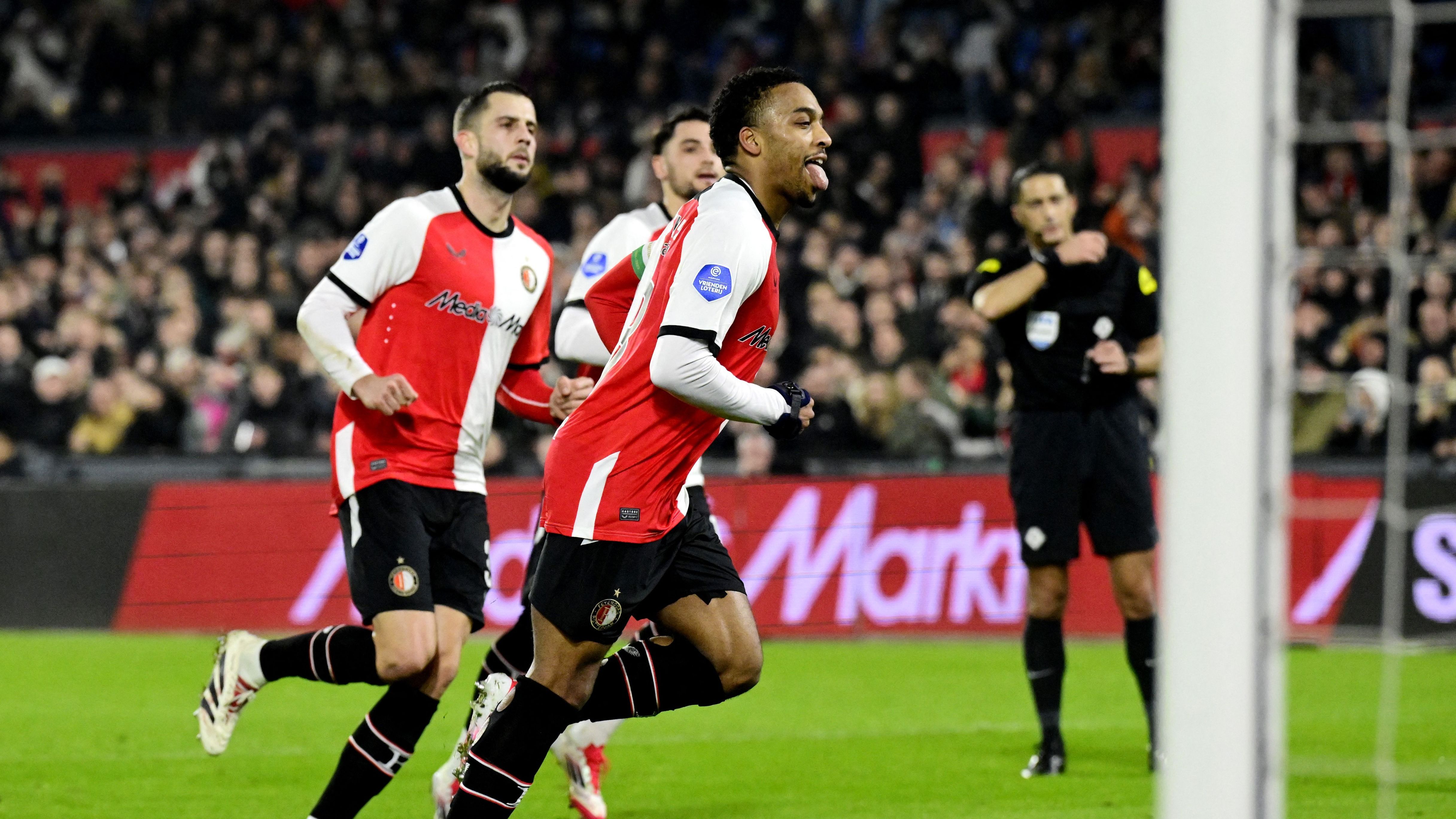 Borussia Dortmund target Arsenal star Jurrien Timber's twin brother currently shining under Robin van Persie at Feyenoord