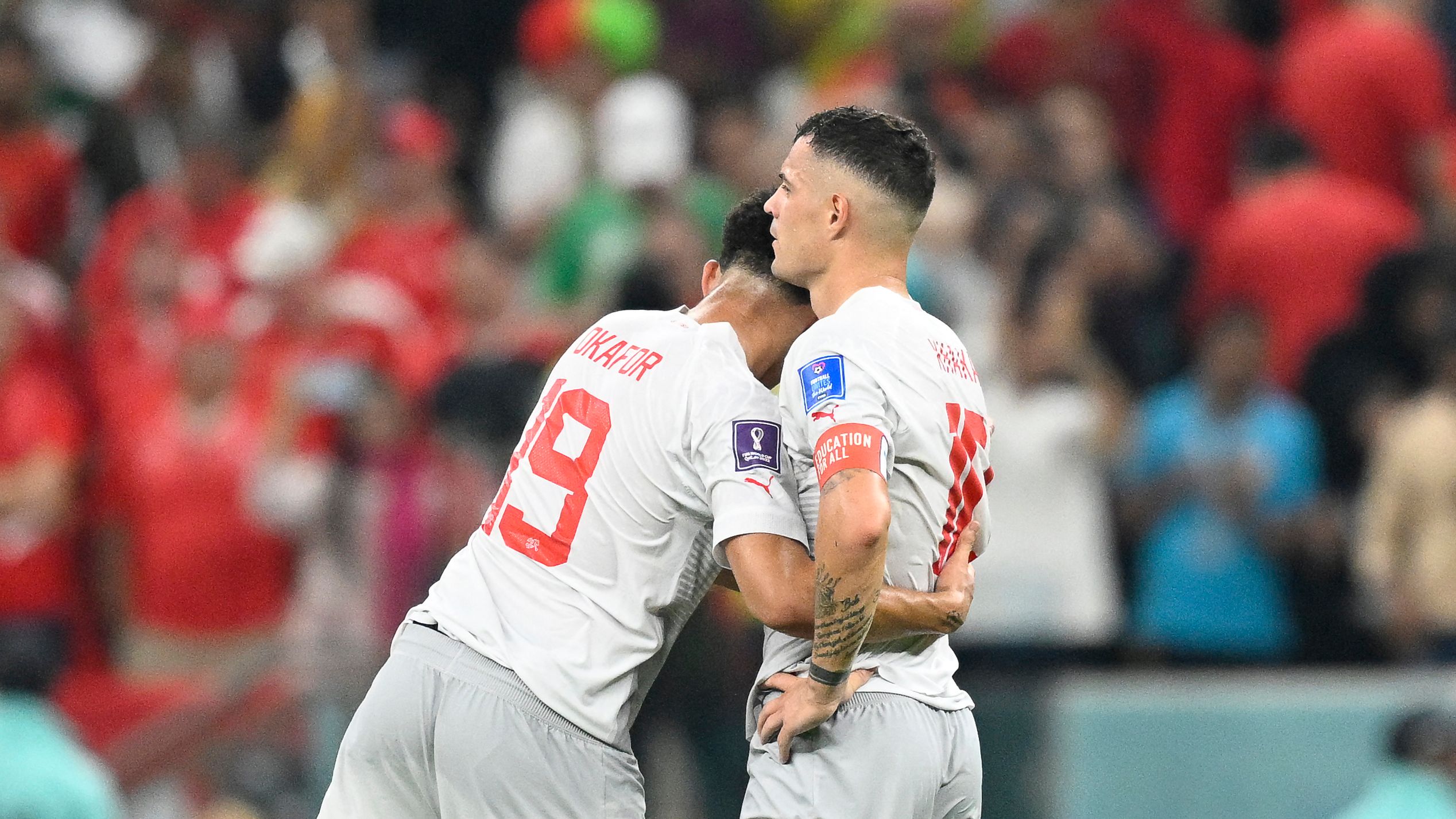 Granit Xhaka brutally tells fellow Premier League star to 'shut up' after complaints about year-long exile from Switzerland national team