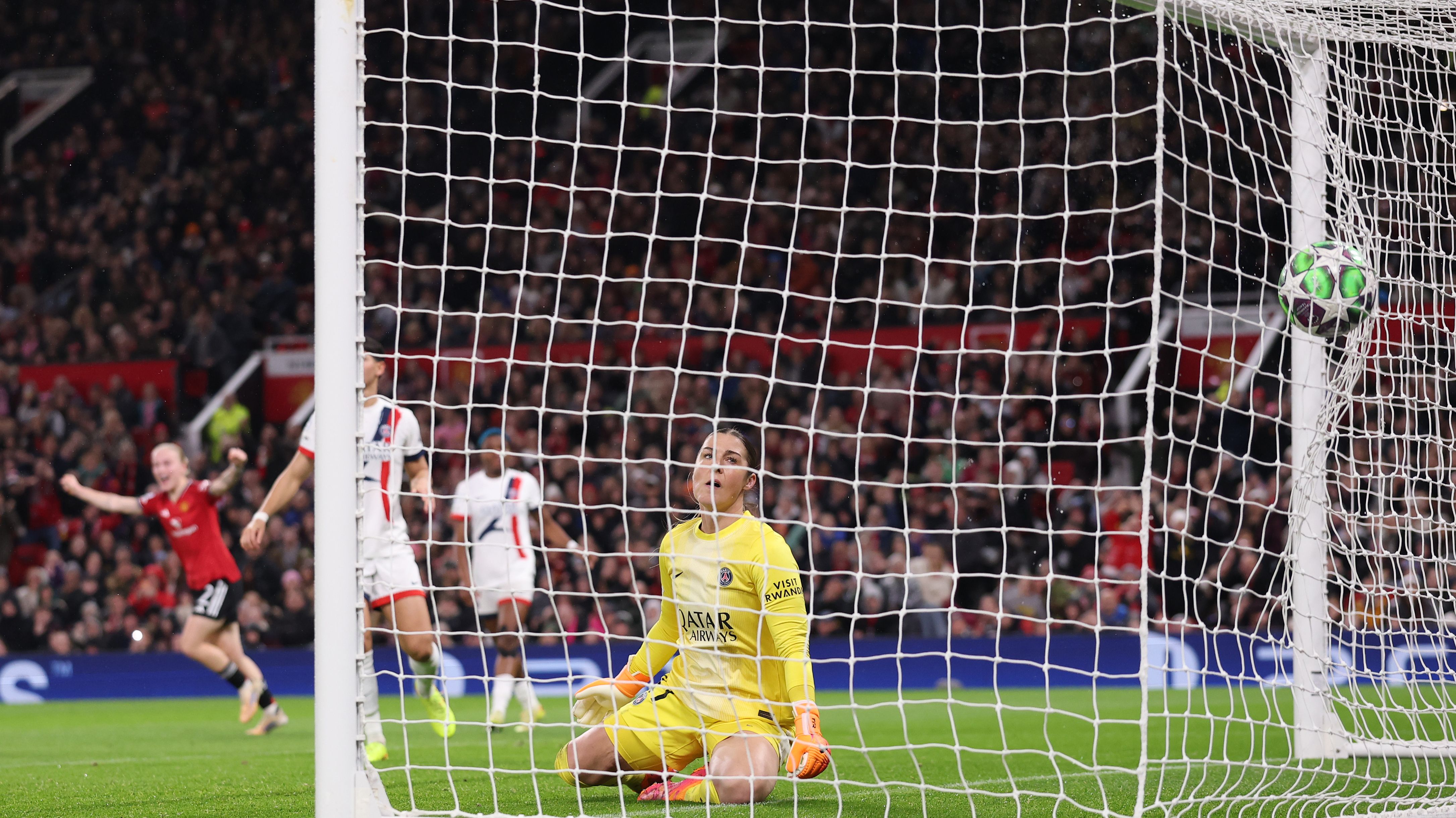Man Utd women's player ratings vs PSG: Magnificent Melvine Malard & classy Jess Park spoil Mary Earps' Champions League return to Old Trafford