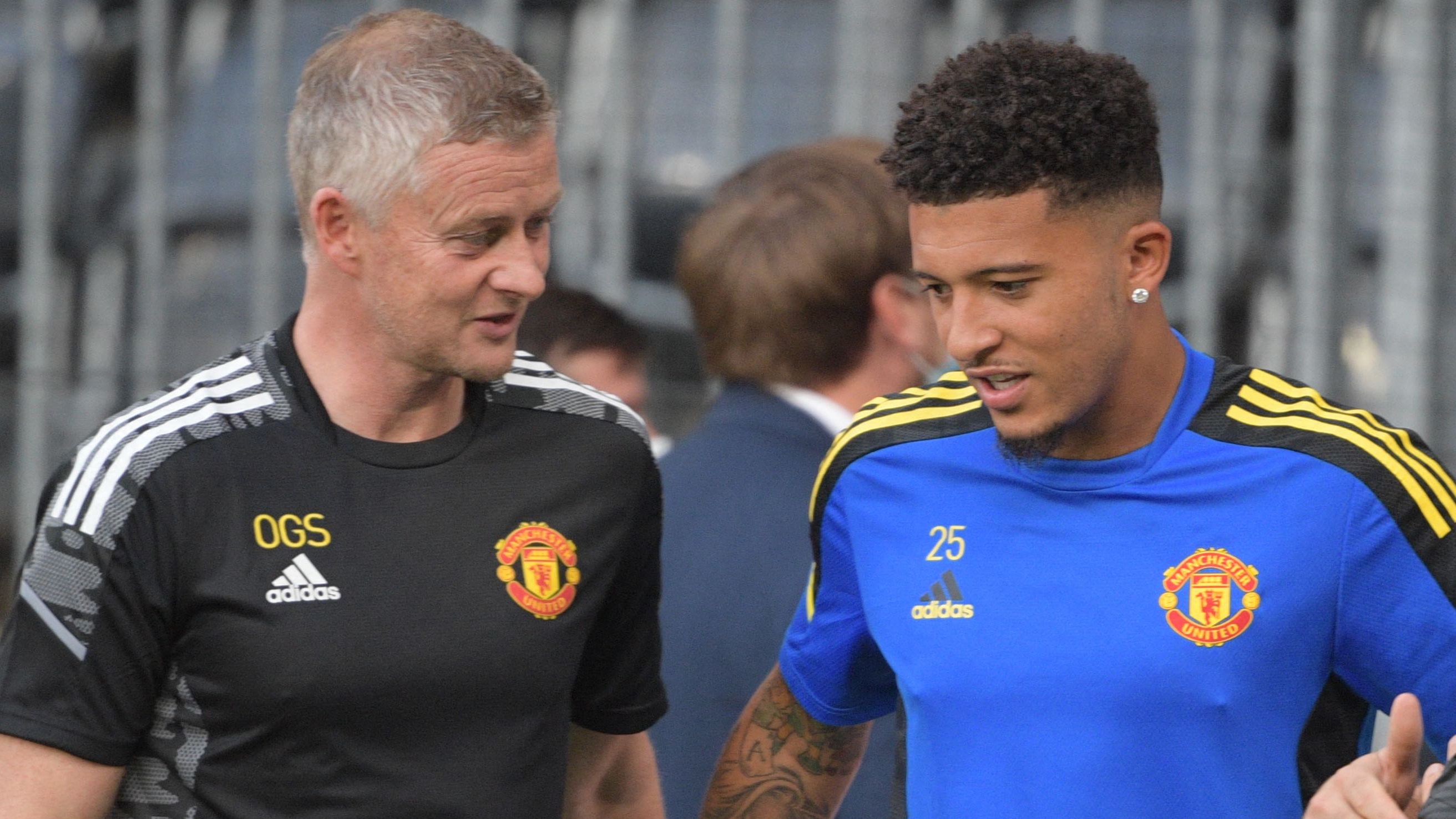 Ole Gunnar Solskjaer reveals the 'unlucky' reason for Jadon Sancho's early struggles at Man Utd that saw £73m star hospitalised