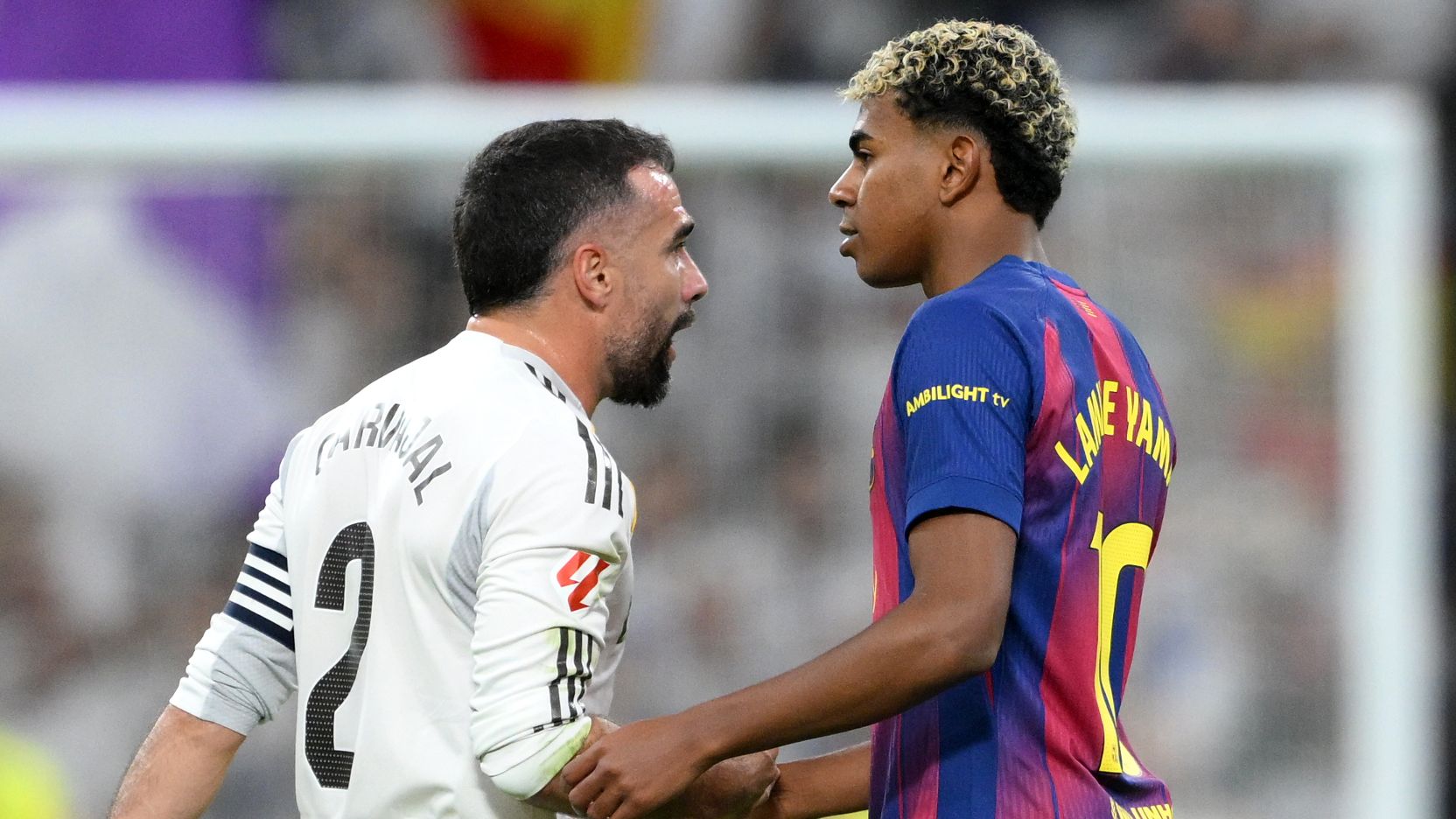 'No problem at all' between Lamine Yamal and Dani Carvajal after Clasico altercation as Spain boss denies Barcelona star 'disrespected' Real Madrid captain