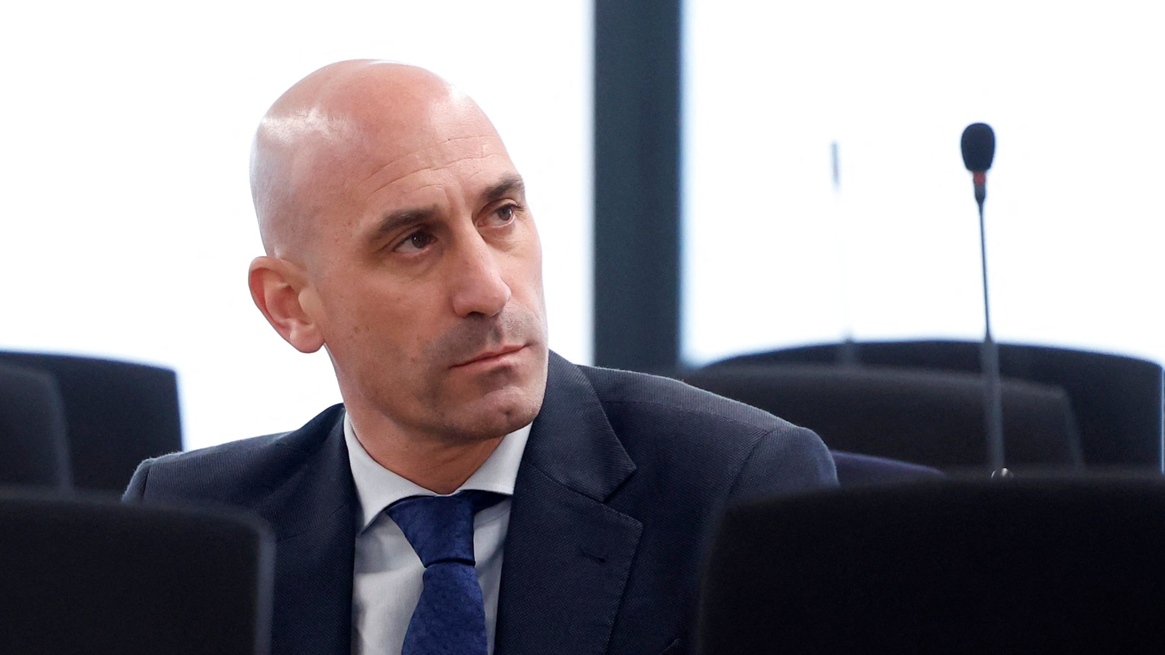 VIDEO: 'He's deranged' - Luis Rubiales speaks out after being pelted by eggs at book launch by his own uncle
