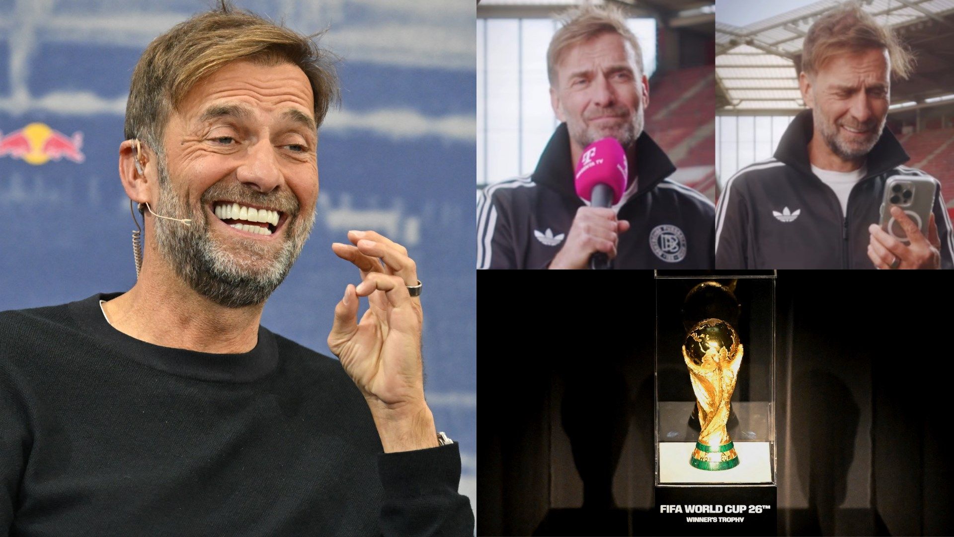 Jurgen Klopp makes surprise 2026 World Cup announcement as video captures ex-Liverpool boss wearing Germany national team tracksuit - but all is not what it seems