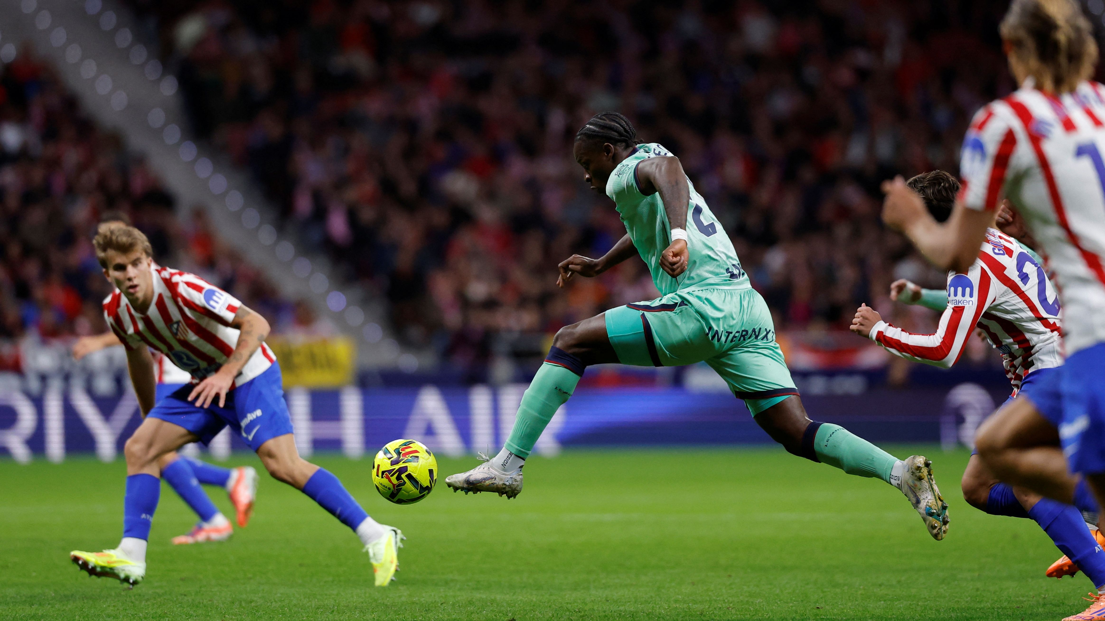 Following in his idols' footsteps? Barcelona target names Lionel Messi and Samuel Eto'o as boyhood hero amid talk of €30m transfer to La Liga champions