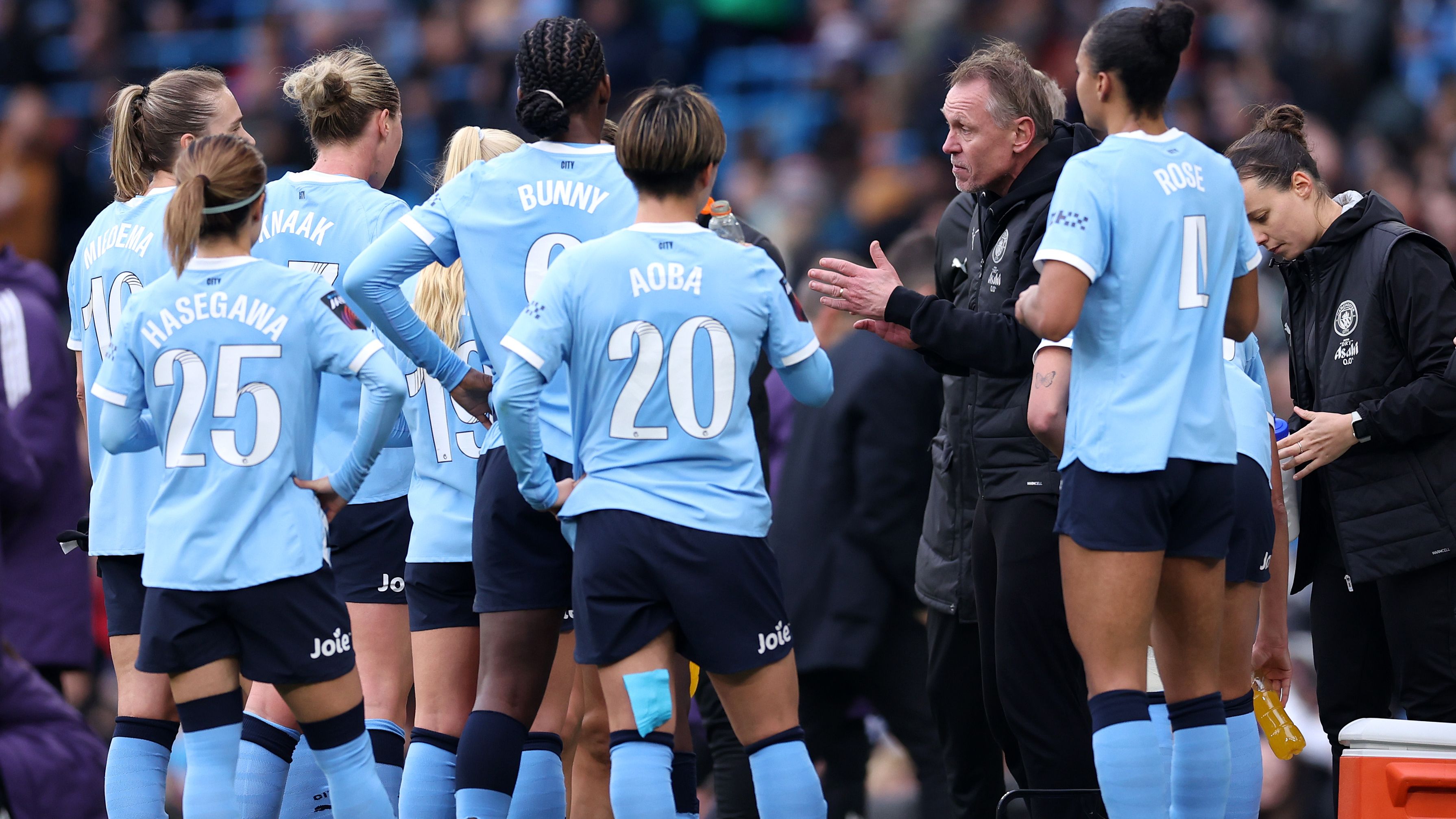 Man City women's player ratings vs Man Utd: Lauren Hemp's back with a bang! Lioness lashes home to deliver big blow to Red Devils' WSL title hopes as Bunny Shaw makes goalscoring look easy