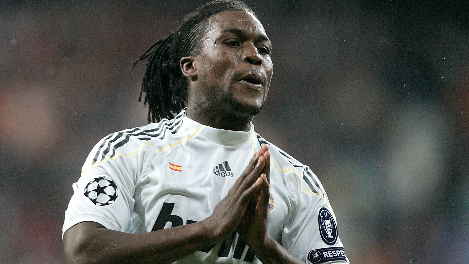 Ex-Everton and Real Madrid player Royston Drenthe undergoes intense treatment after suffering a stroke