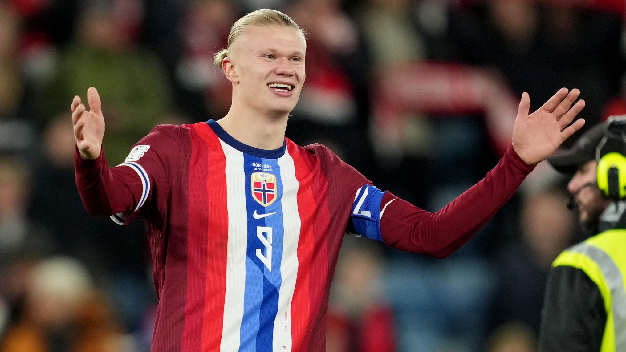 Erling Haaland makes 'a lot on my shoulders' claim as part of Man City striker's 'great responsibility' to lead Norway to first World Cup in 28 years