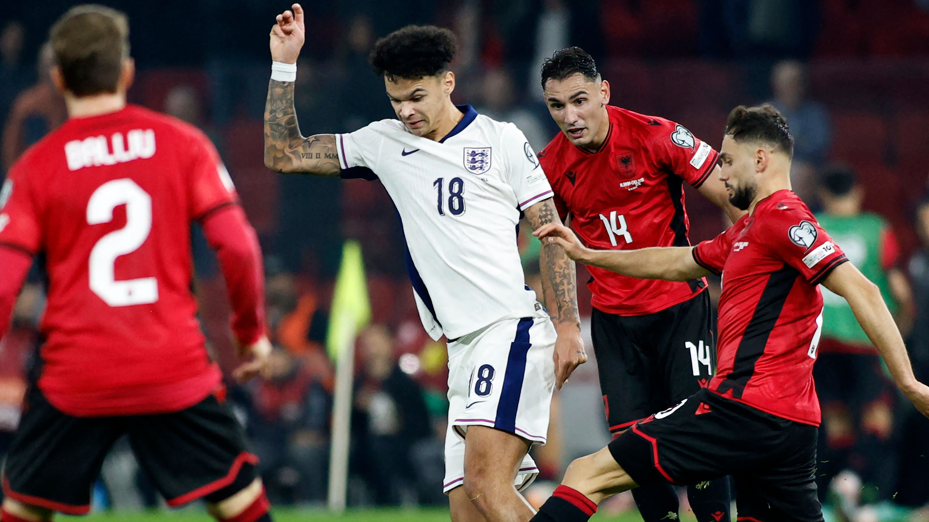 England player ratings vs Albania: Harry Kane is unstoppable! Captain steps up again while Dean Henderson makes his case as Three Lions complete historic World Cup qualification campaign