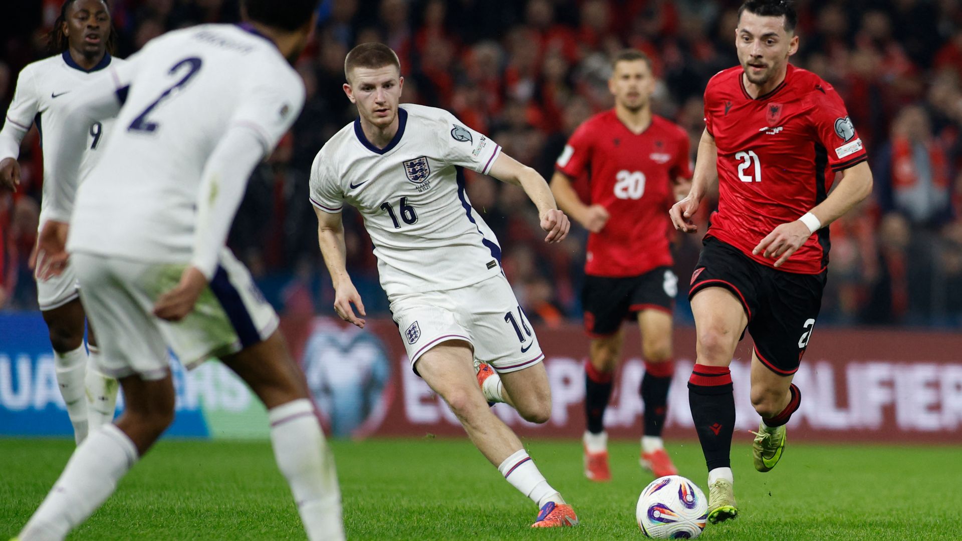 England star slammed by Roy Keane for being 'a bit soft' in Albania win despite role in Three Lions' flawless World Cup campaign
