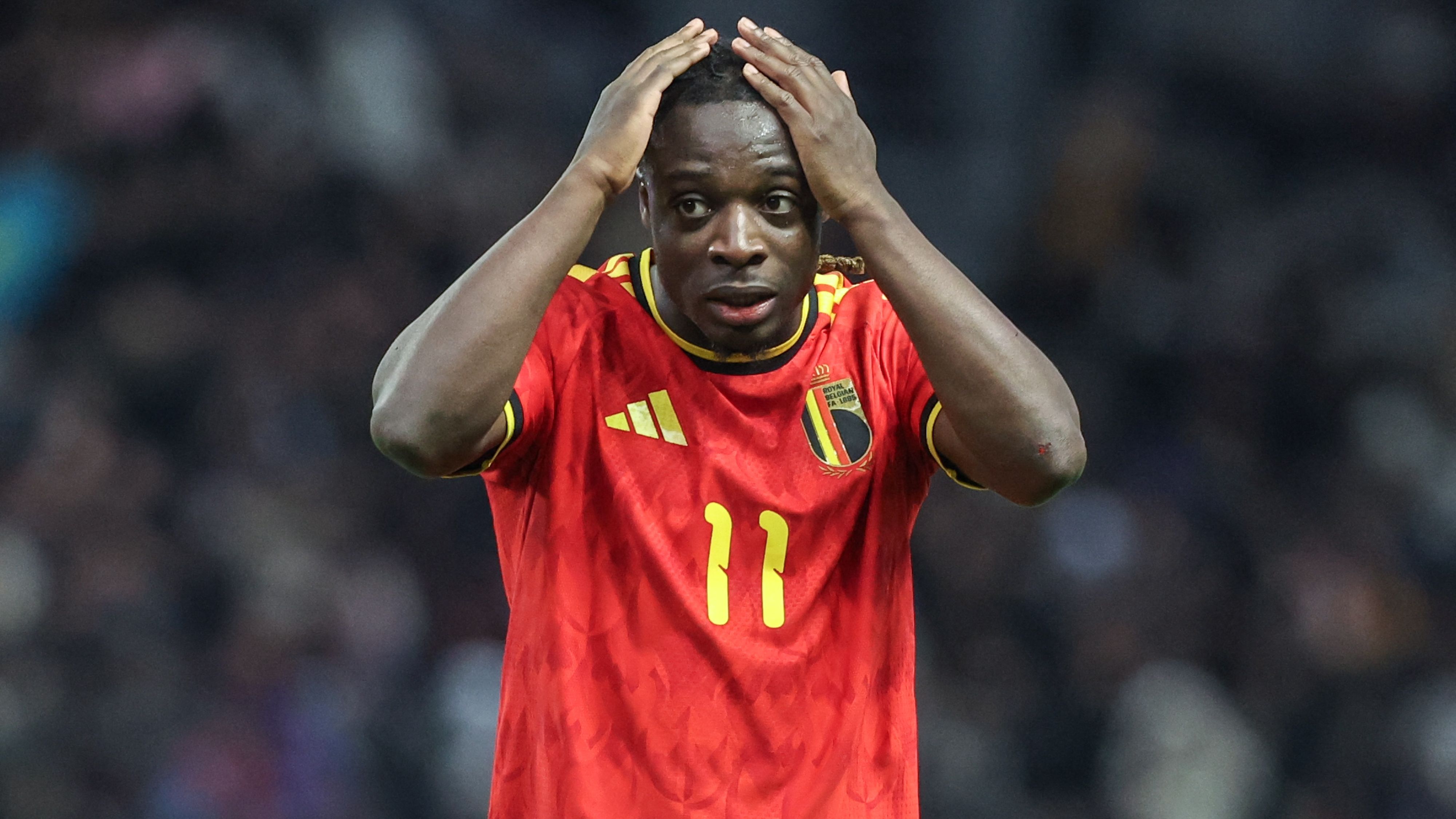 Jeremy Doku launches scathing attack on Belgium team-mates after Red Devils throw away chance to secure World Cup qualification
