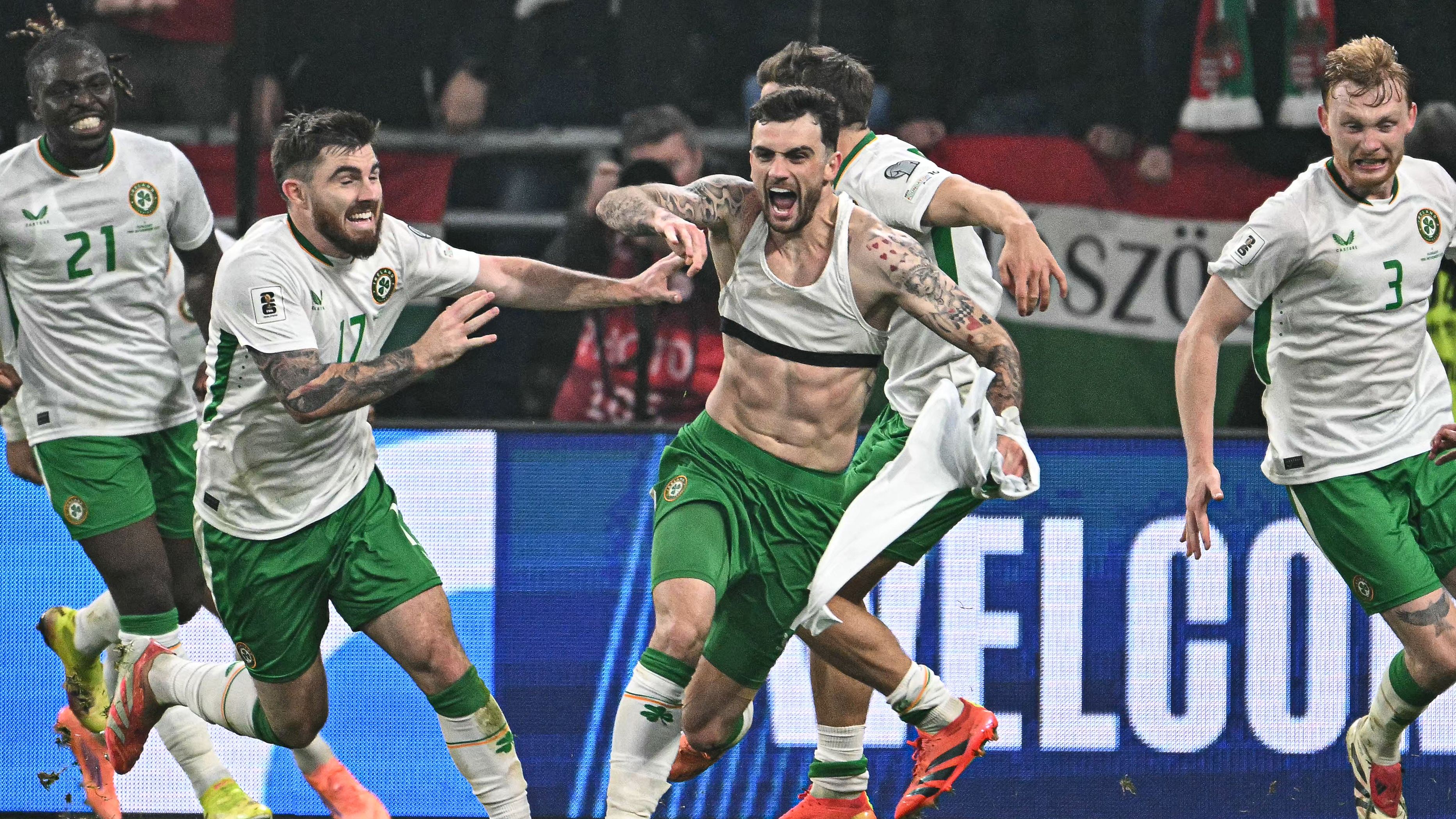 Ireland hero Troy Parrott opens up on sensational hat-trick to keep nation's World Cup dreams alive