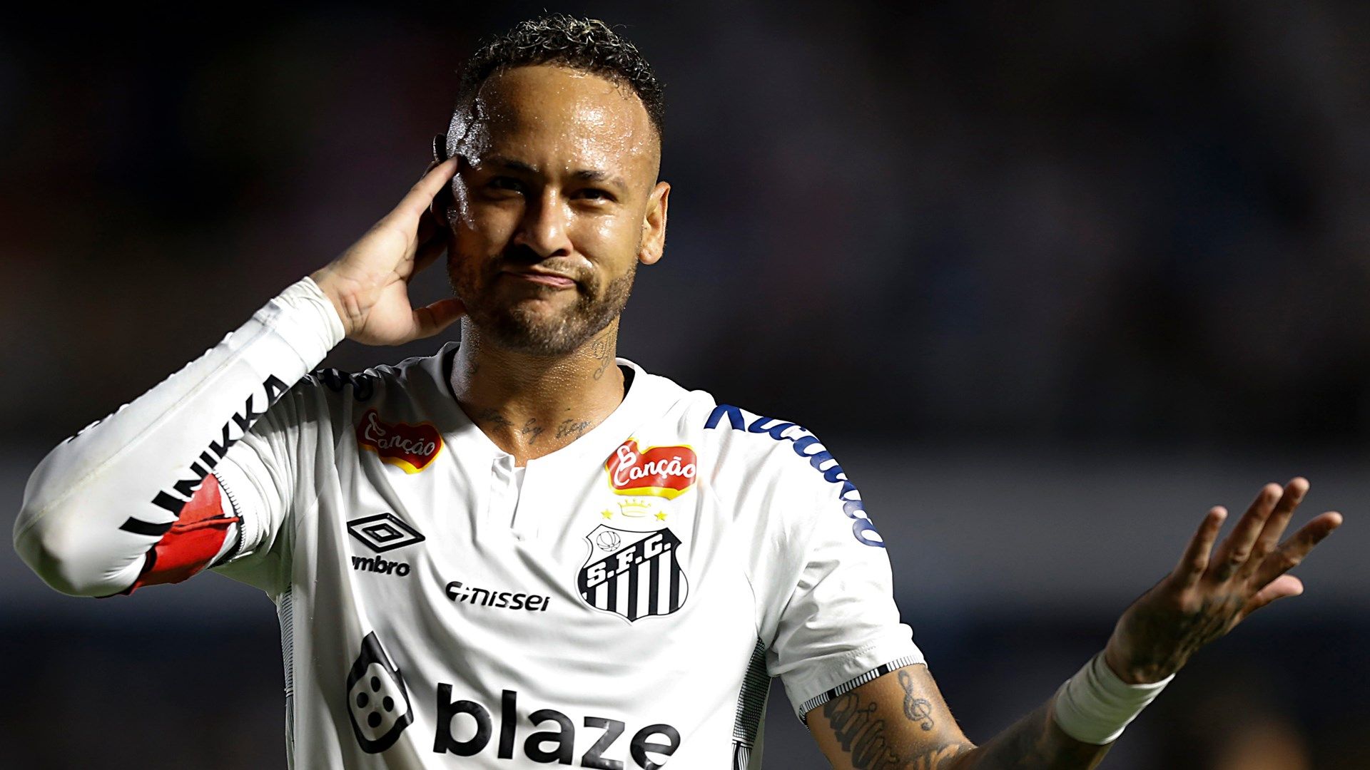 VIDEO: 'Sad watch' - Neymar goes viral for botching two rainbow flicks as fans call for 'washed' Santos forward to retire