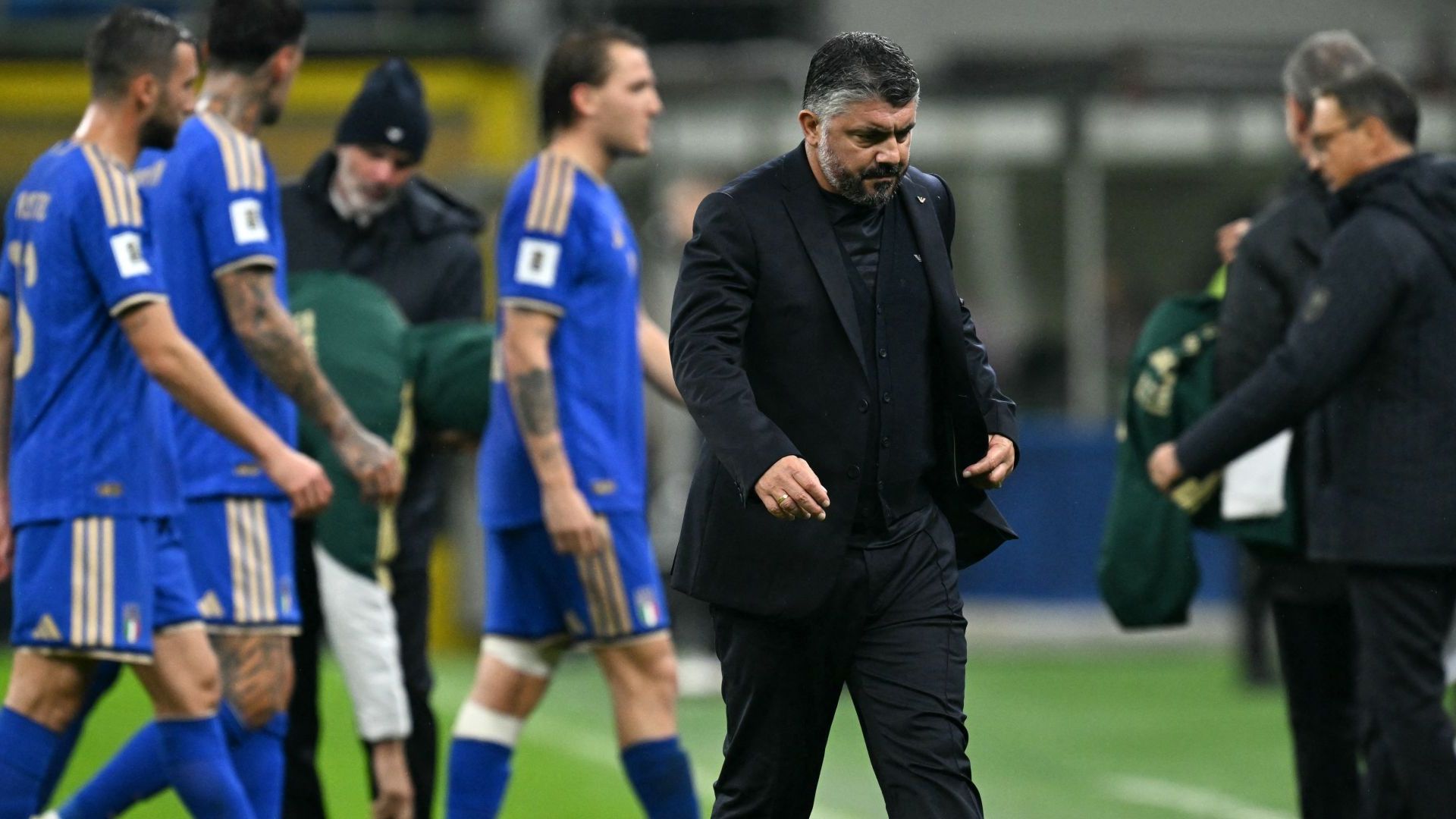 Italy 'got everything wrong' in and got 'scared' of Erling Haaland & Co as Gennaro Gattuso apologises to fans for 'heavy' Norway defeat