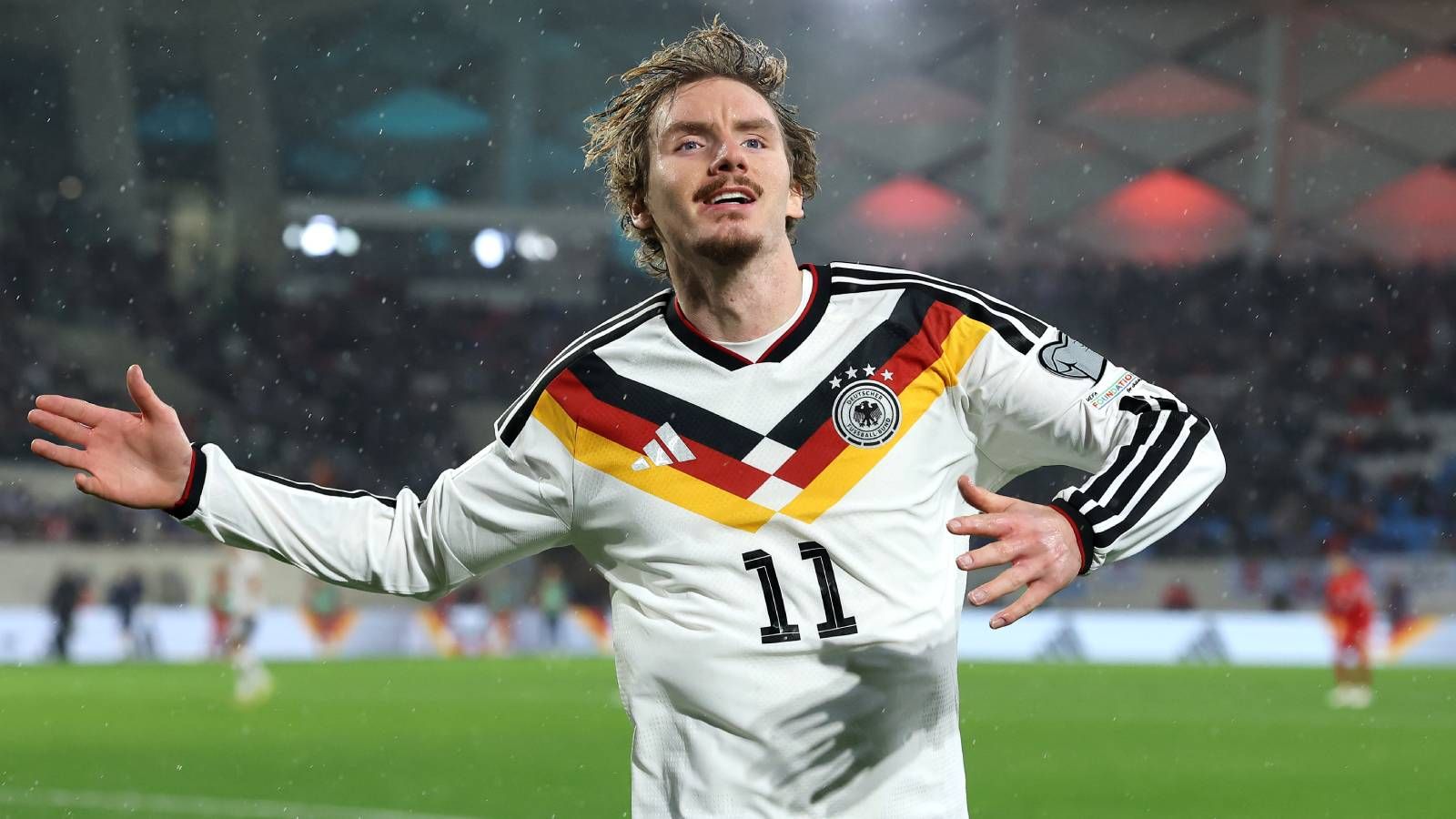 Julian Nagelsmann warns Germany teenager to 'keep his humility' after becoming youngest in 71 years to score debut goal with immediate impact against Slovakia