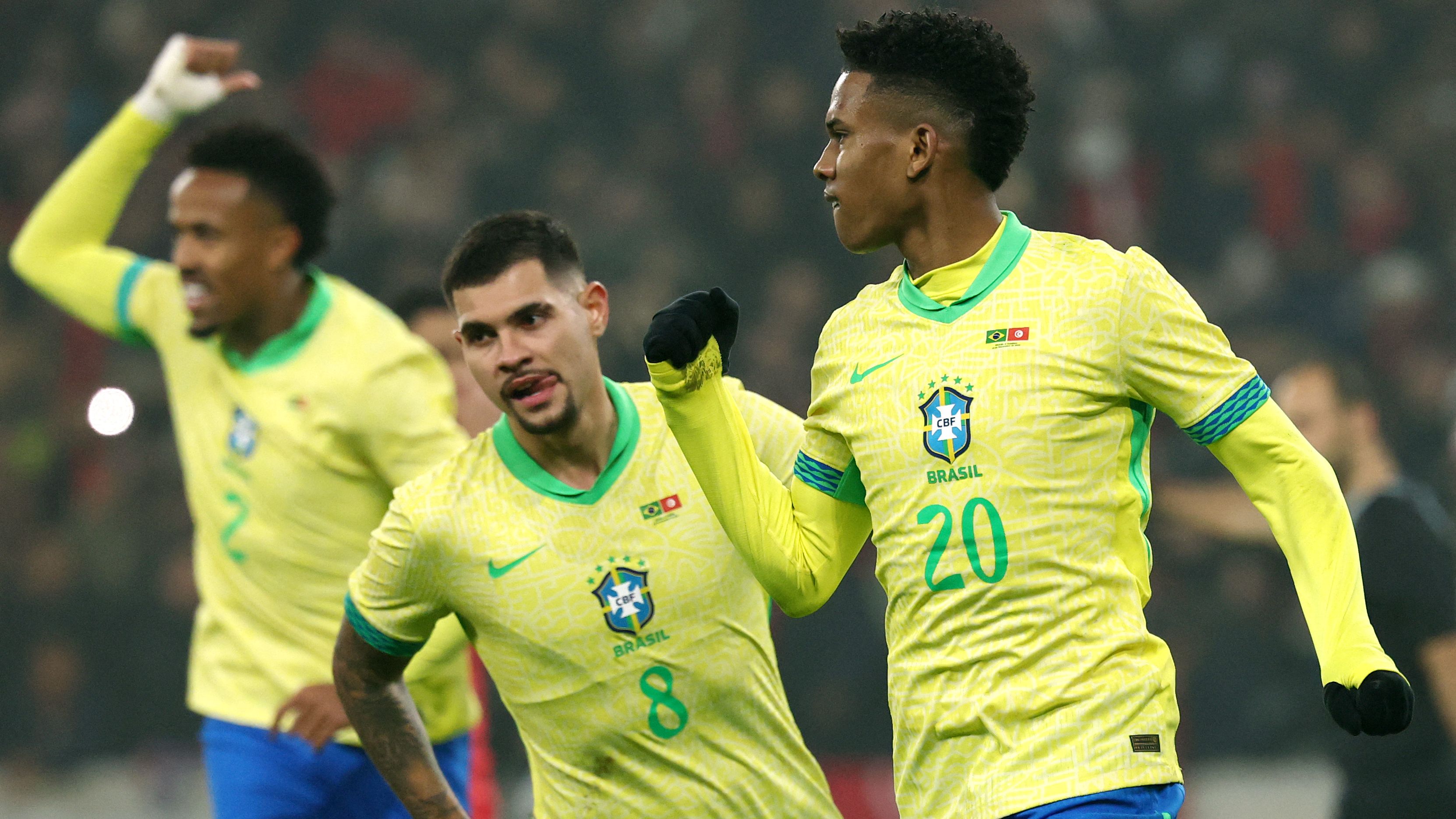 Brazil player ratings vs Tunisia: Estevao Willian can't stop scoring but Lucas Paqueta skies decisive penalty as Carlo Ancelotti's side held to disappointing draw